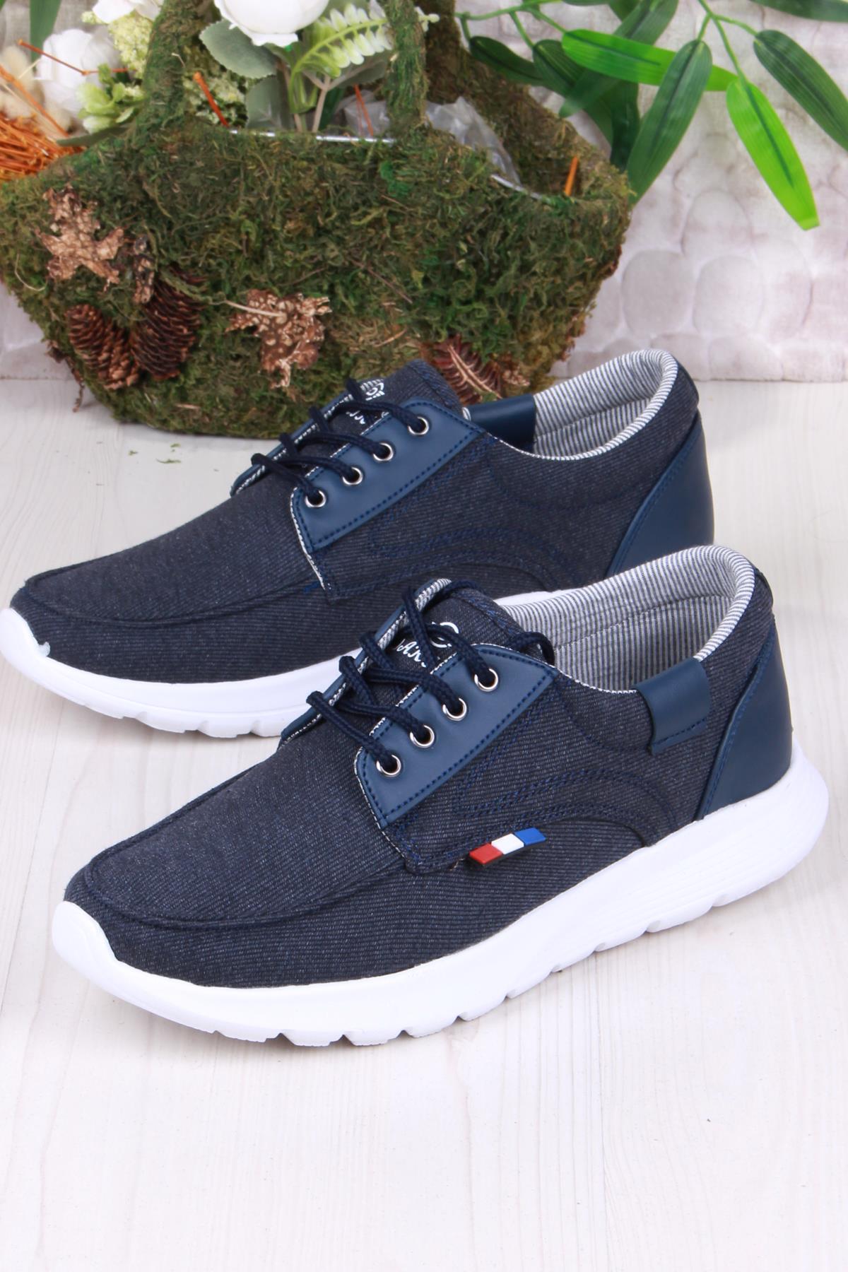 Dks 020 Hafif Rahat Keten Sneaker Erkek Ayakkabı - Görsel 4