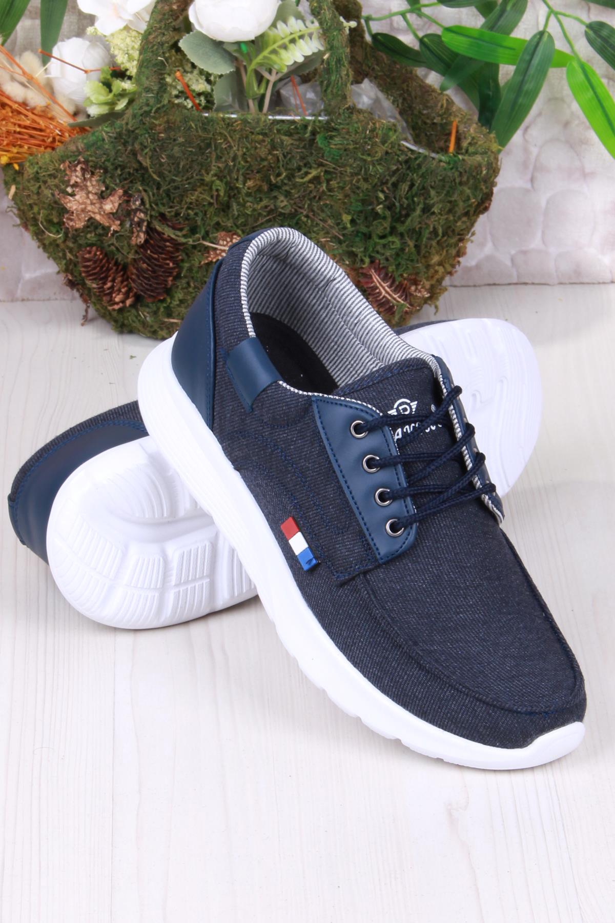 Dks 020 Hafif Rahat Keten Sneaker Erkek Ayakkabı - Görsel 5