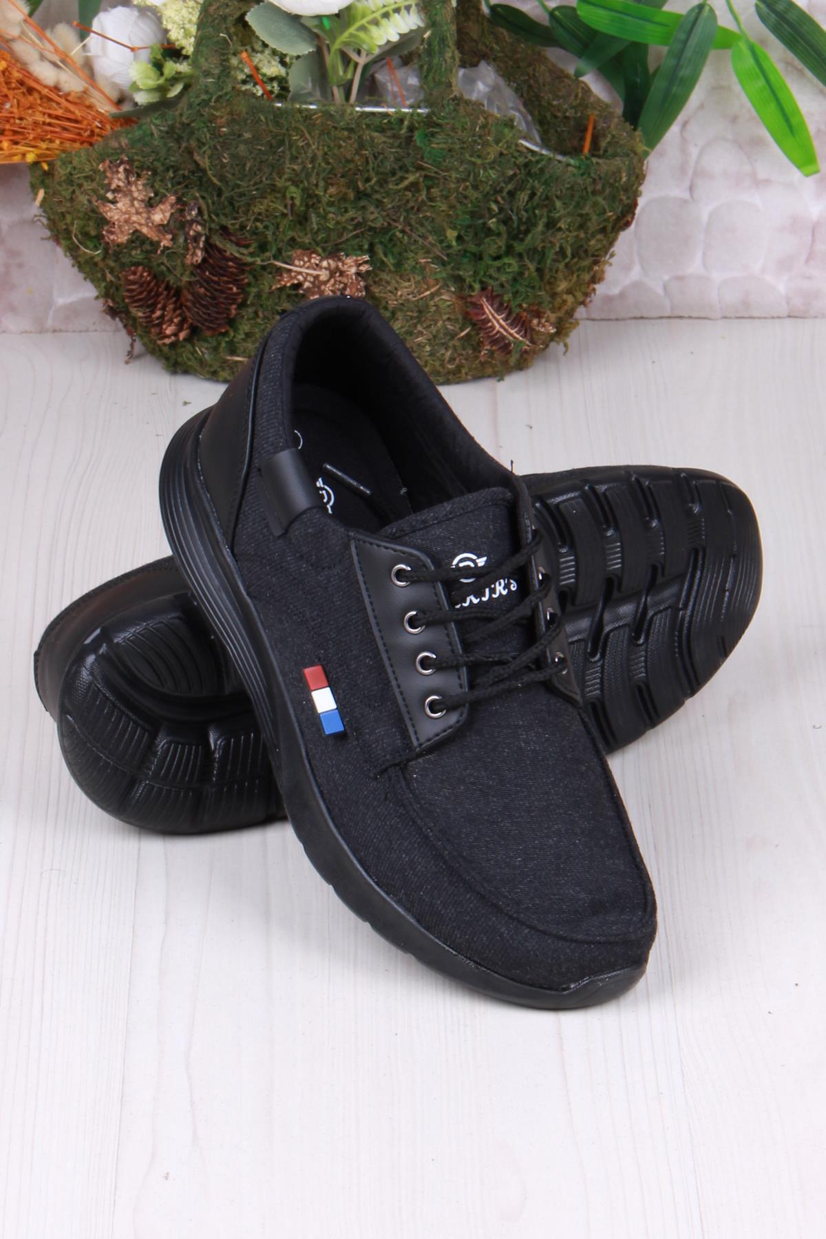 Dks 020 Hafif Rahat Keten Sneaker Erkek Ayakkabı - Görsel 5