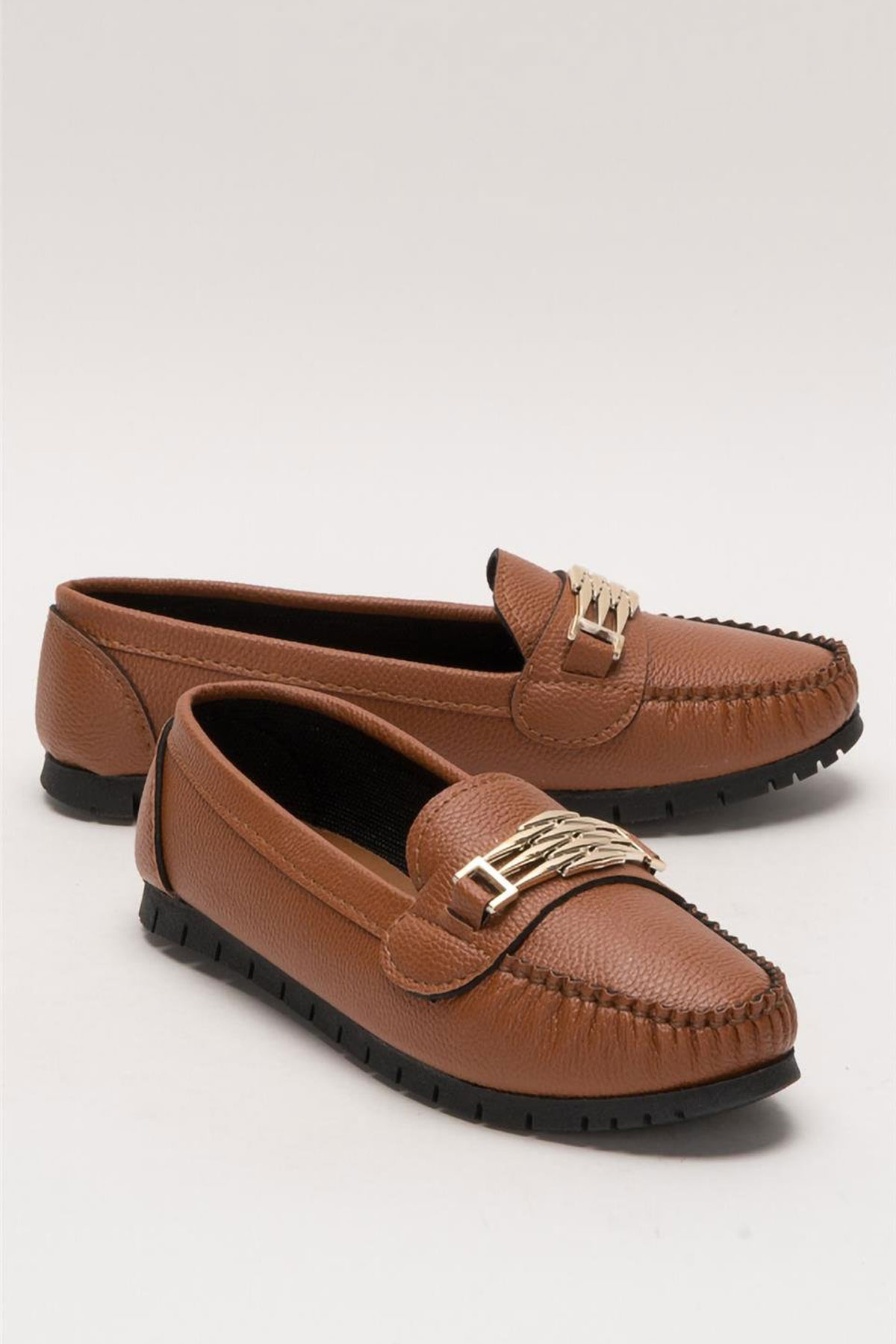 Kadın Babet Hafif Rahat Taban Şık Günlük Kadın Casual Babet 1021-111-0010 - Görsel 5