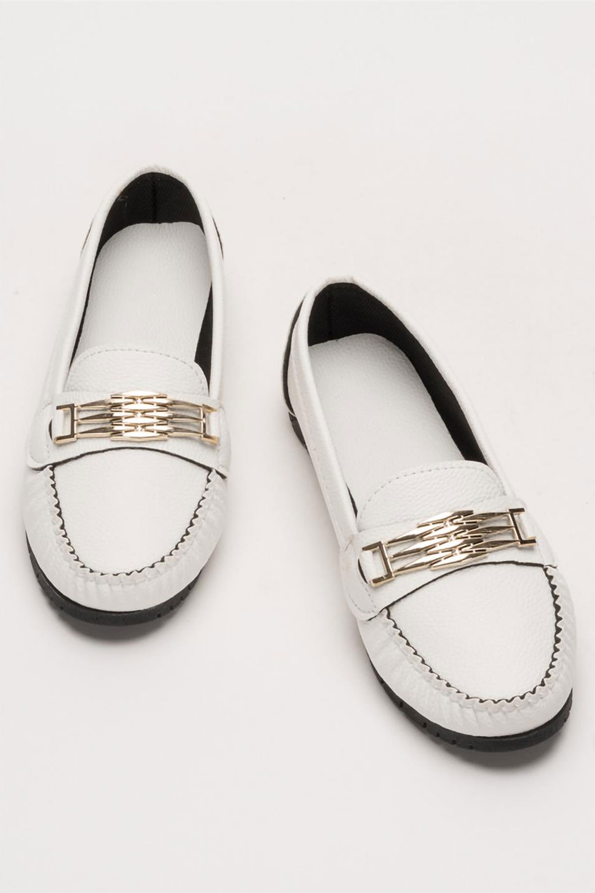 Kadın Babet Hafif Rahat Taban Şık Günlük Kadın Casual Babet 1021-111-0010 - Görsel 5