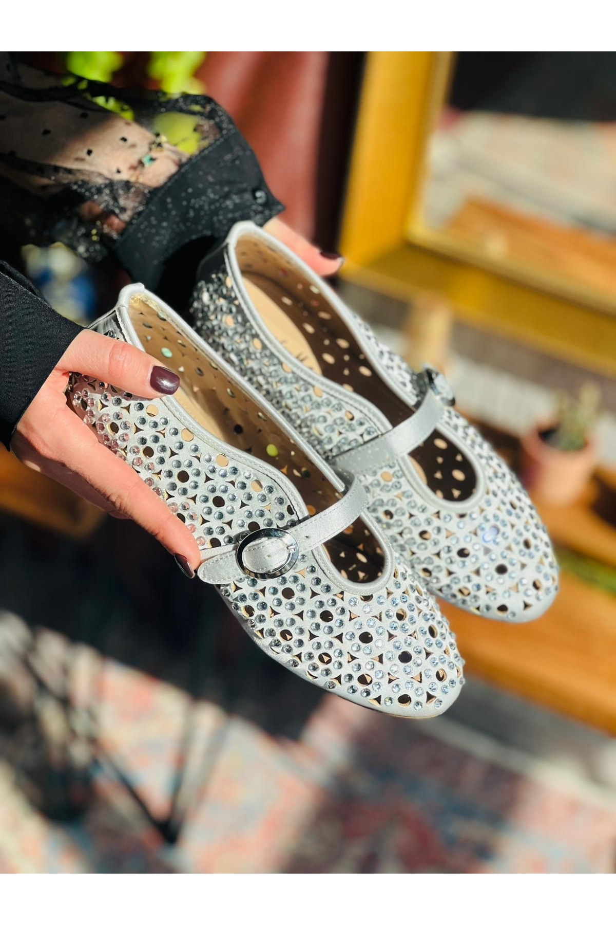 EK Park Moda K867 Kadın Babet - Görsel 2