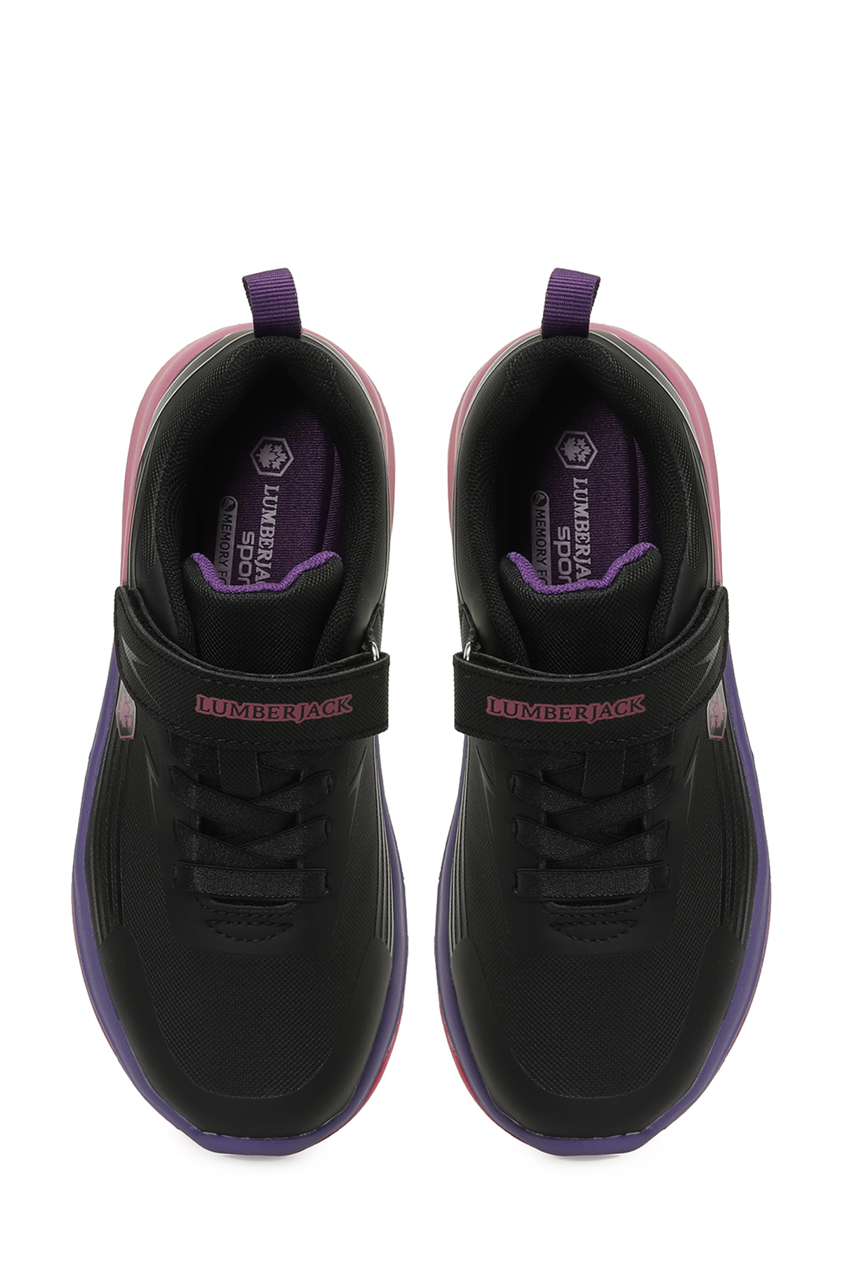 HERMOSA 5PR Siyah Kız Çocuk Spor Ayakkabı - Görsel 5