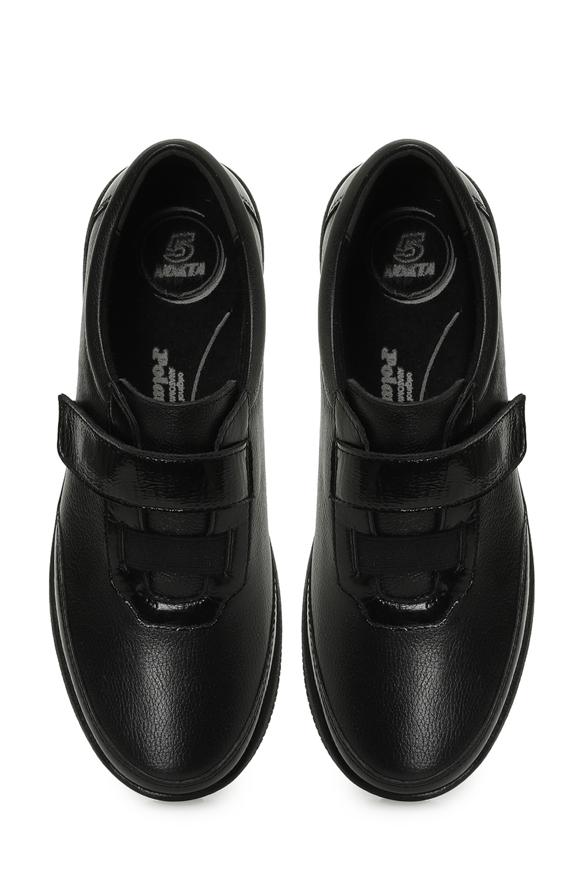 Polaris 5 Nokta 105600.Z5PR Siyah Kadın Düz Ayakkabı - Görsel 5