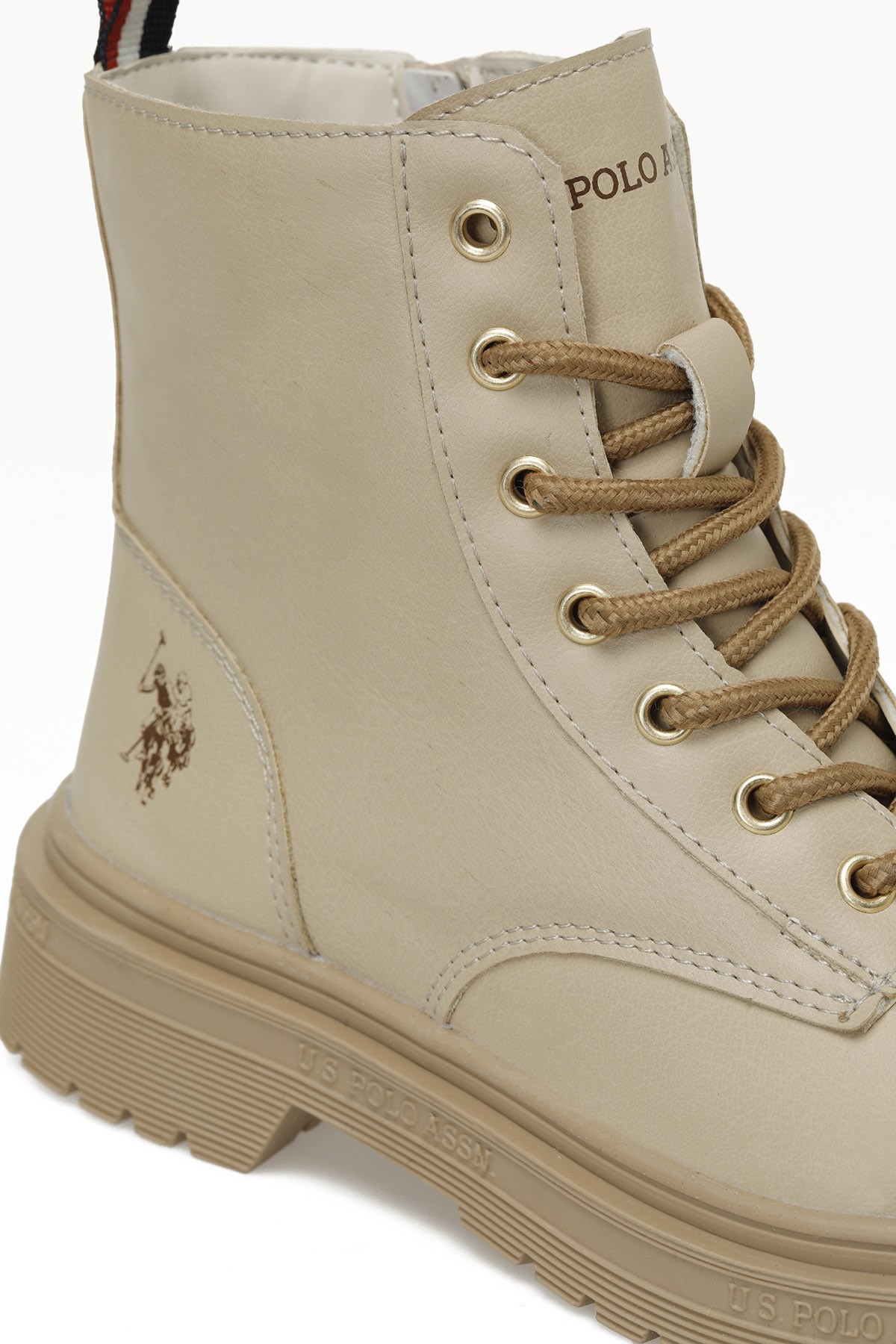 TRENA JR 5PR Bej Kız Çocuk Biker Bot - Görsel 8