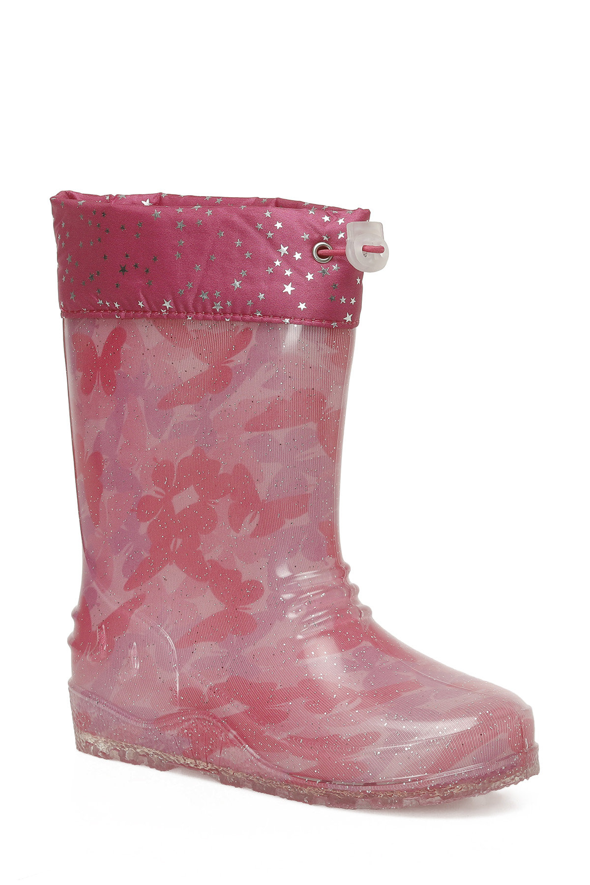 FARFAL F 5PR Pembe Kız Çocuk Yağmur Çizmesi - Görsel 3