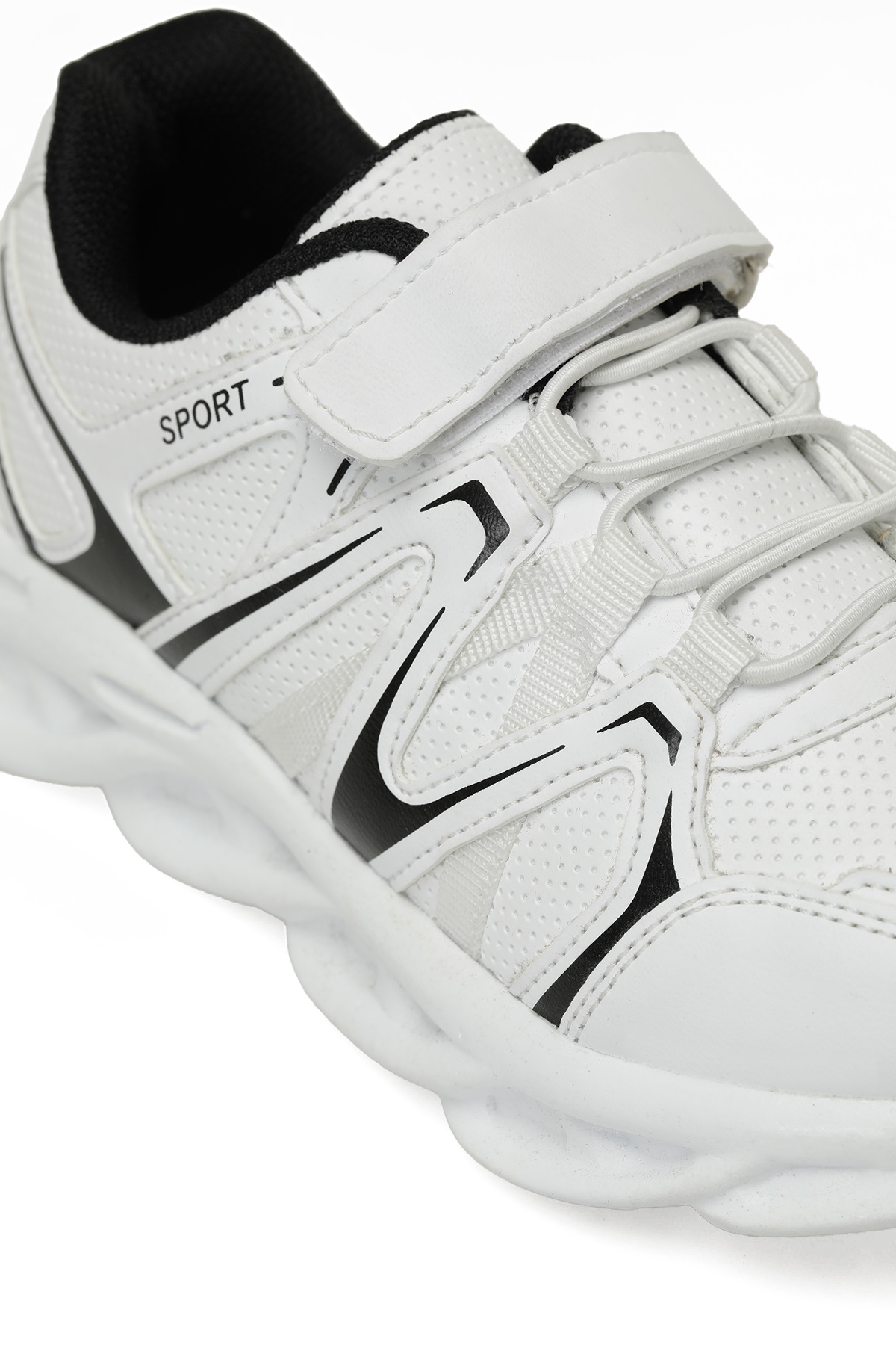 YORGOS F 5PR Beyaz Erkek Çocuk Spor Ayakkabı - Görsel 8
