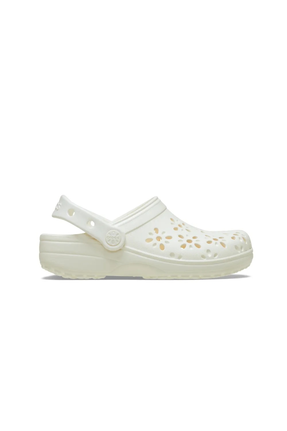 Classic Floral Cut Out Clog Kadın Terlik 210927 - Görsel 2
