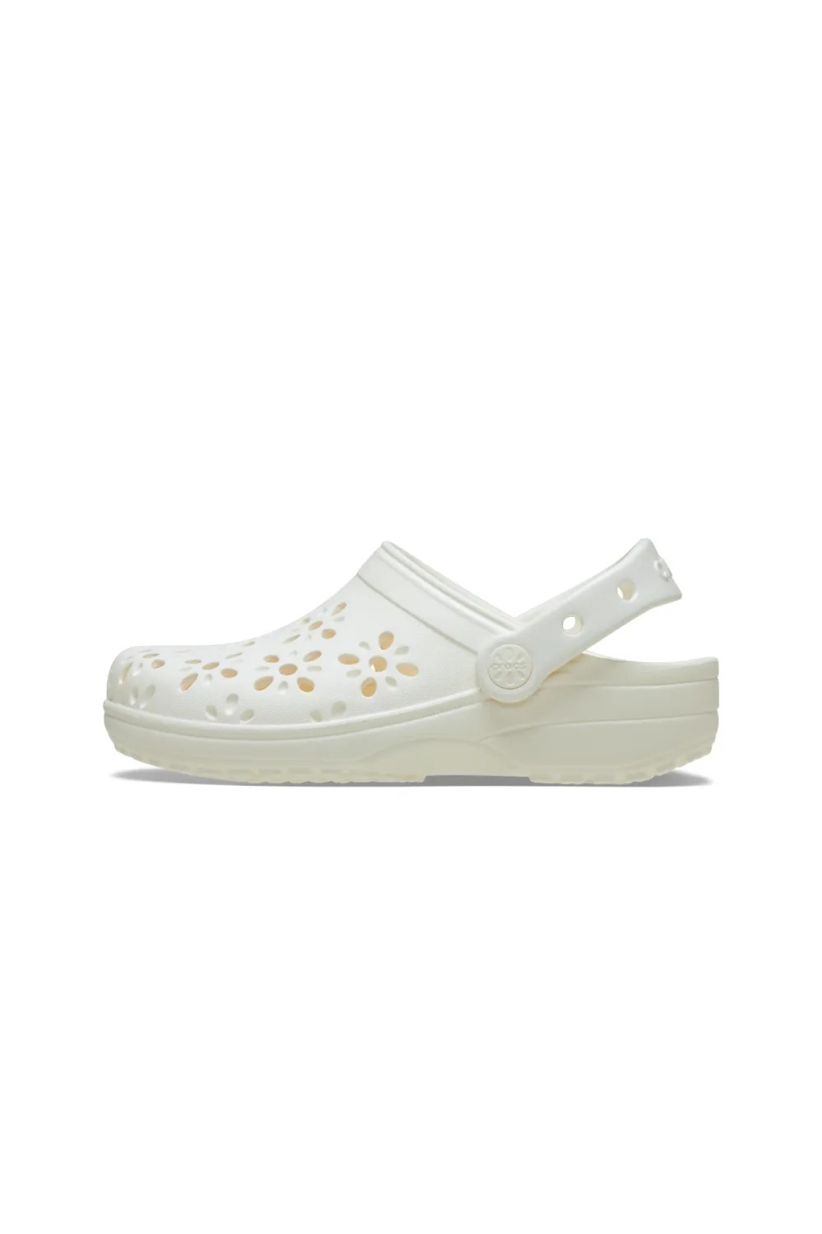Classic Floral Cut Out Clog Kadın Terlik 210927 - Görsel 4