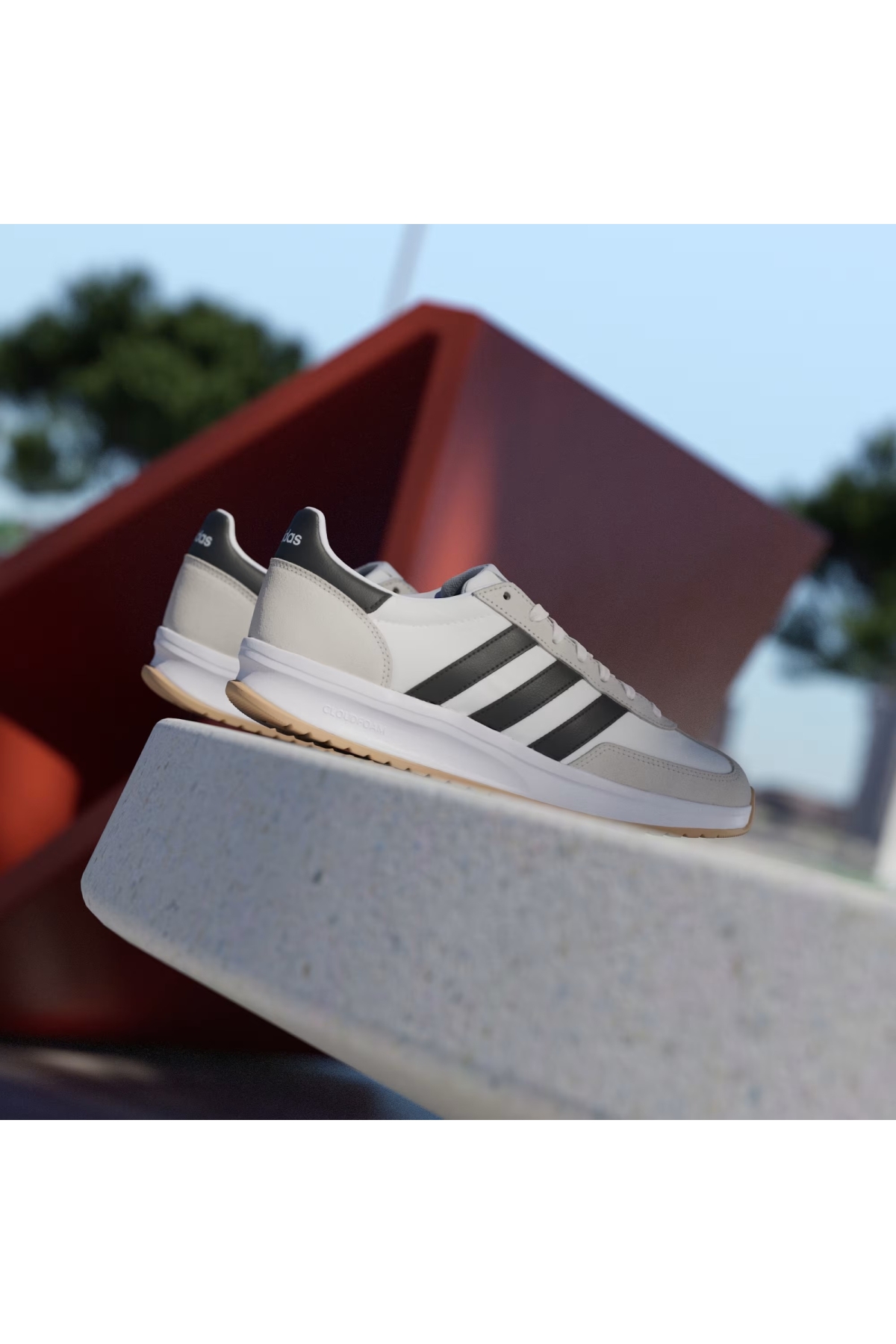 Run 70S 2.0 Erkek Spor Ayakkabı IH8584 - Görsel 5