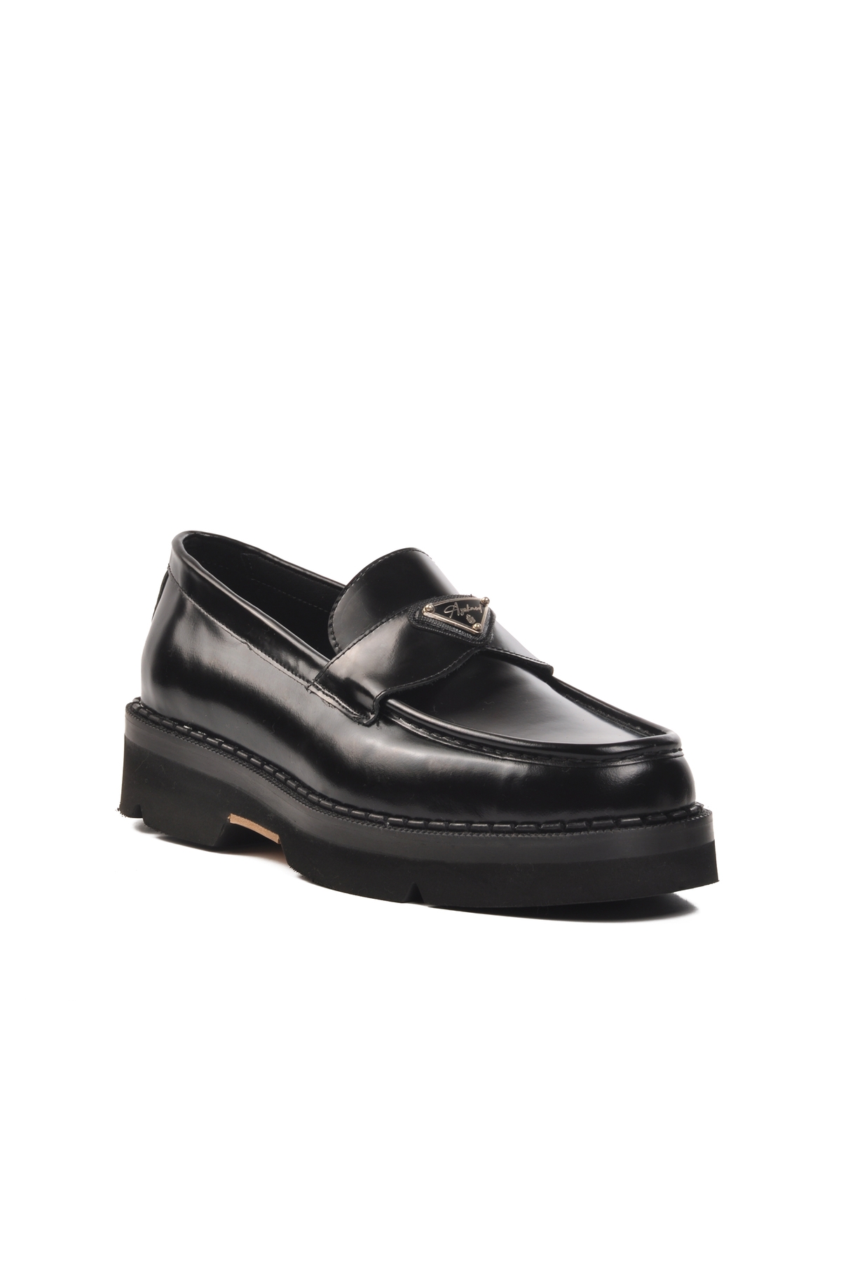 Aspor Siyah Açma Erkek Loafer Ayakkabı Premium - Görsel 4