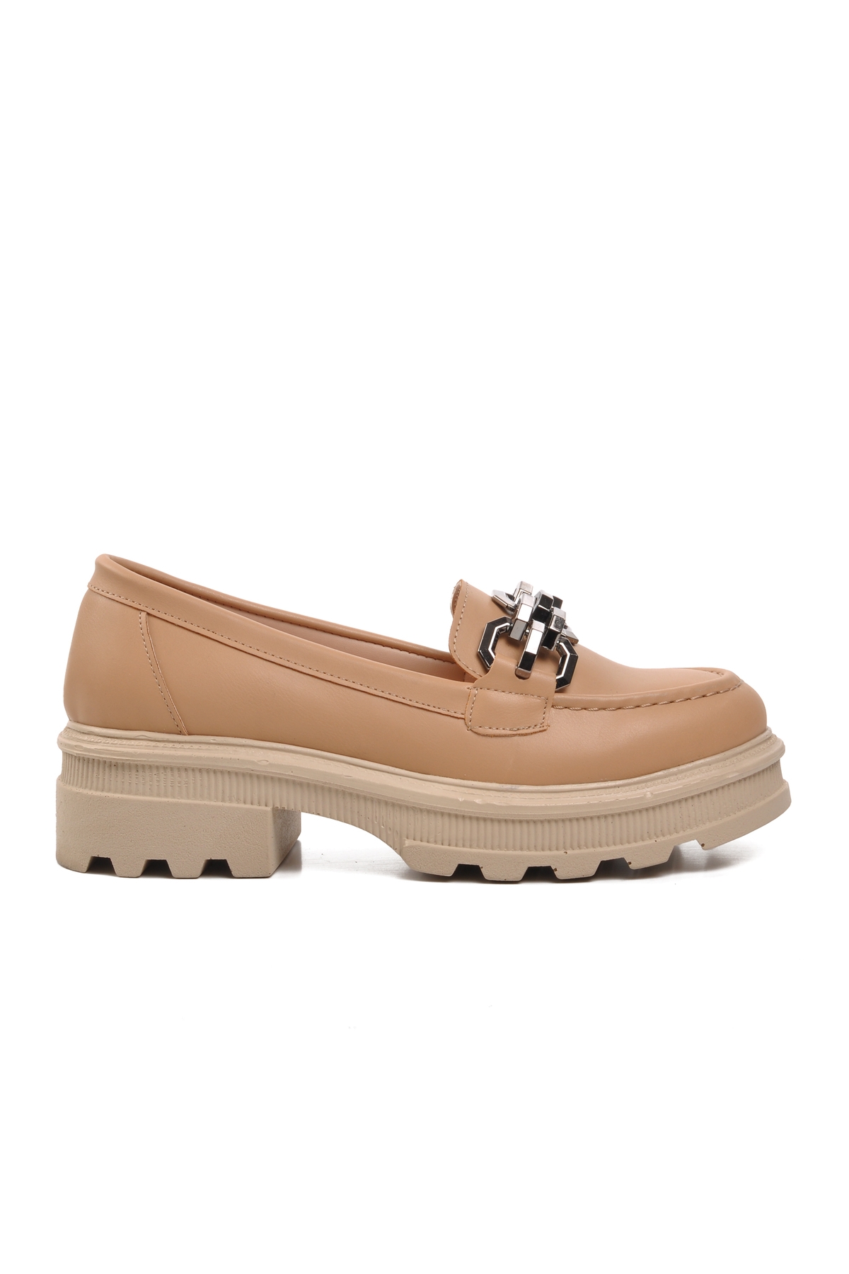 Aspor Nude Nut Kadın Günlük Loafer Ayakkabı - Görsel 2