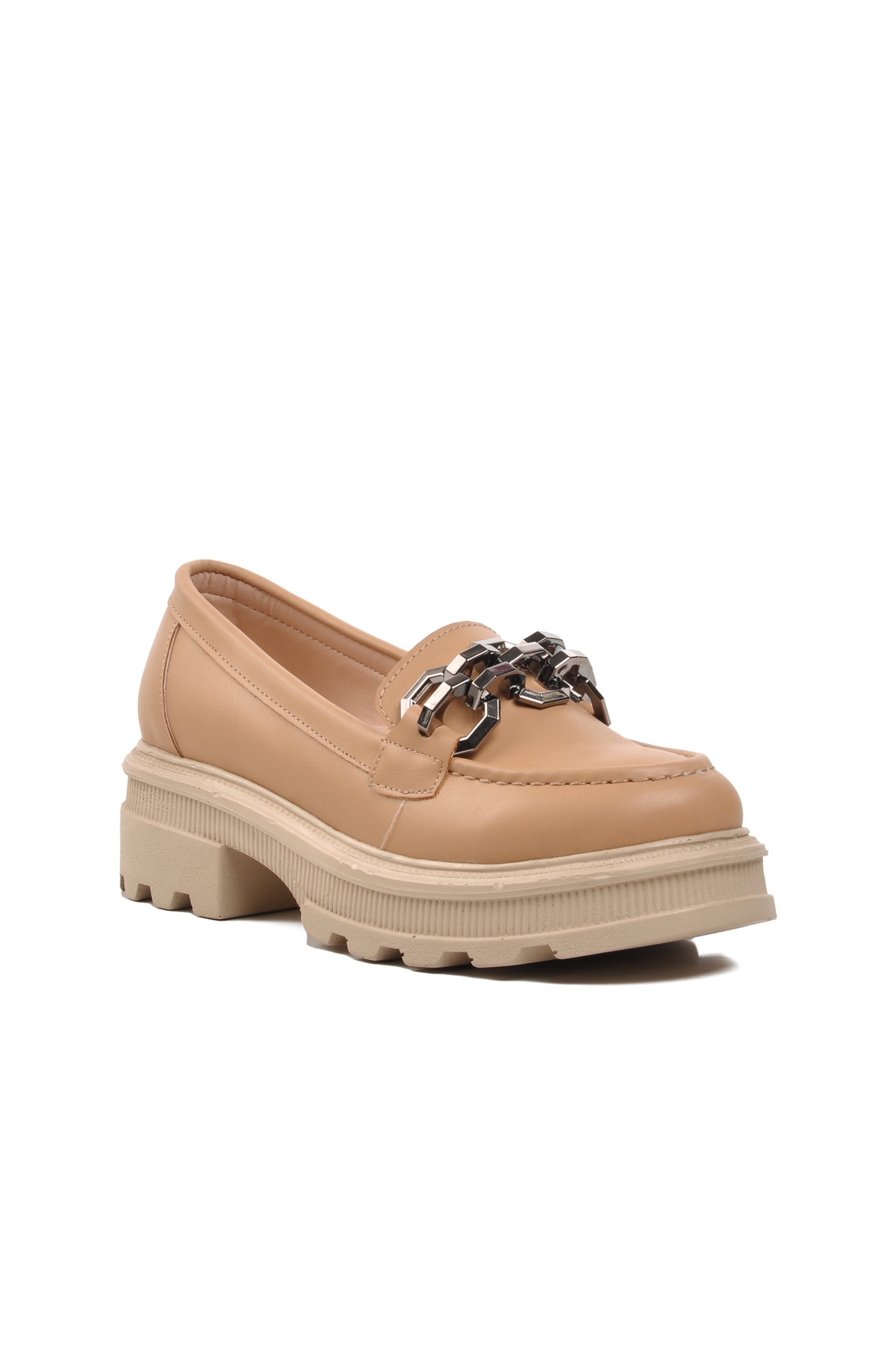 Aspor Nude Nut Kadın Günlük Loafer Ayakkabı - Görsel 4