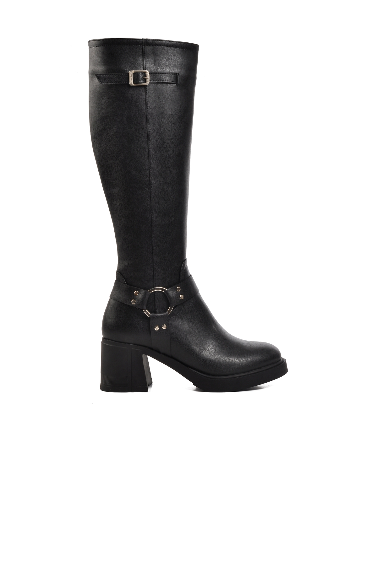 Pierre Cardin Siyah Pierre Cardin Topuklu Kadın Çizme