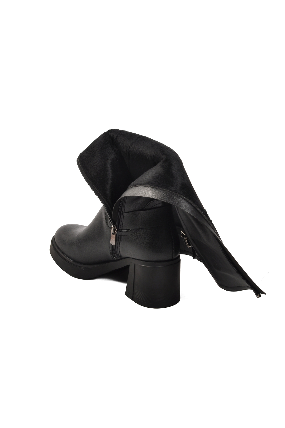 Pierre Cardin Siyah Pierre Cardin Topuklu Kadın Çizme