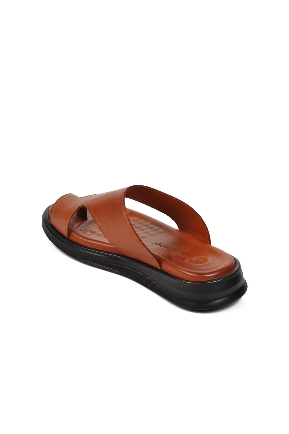 Aspor Taba Hakiki Deri Erkek Terlik - Görsel 5