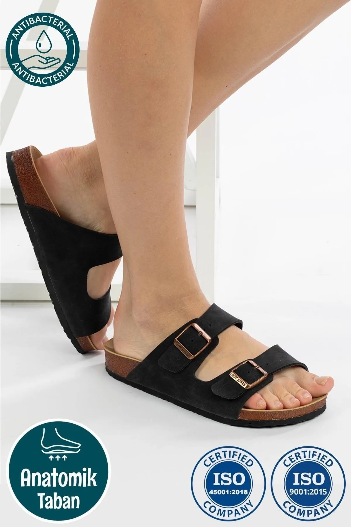 7001 Ortopedik Deniz Plaj Havuz Unisex Terlik - Görsel 5