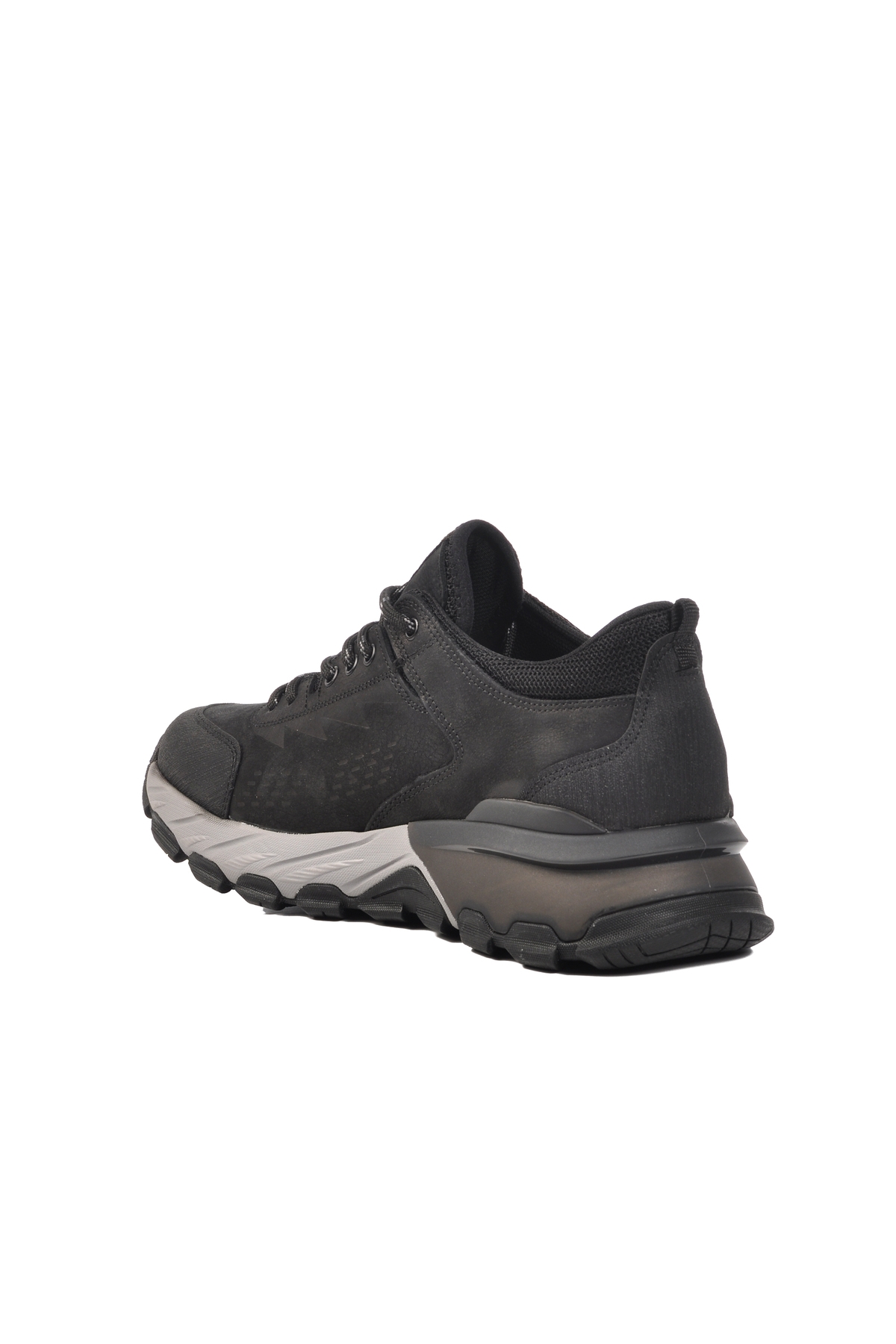 Siyah Nubuk Hakiki Deri Erkek Outdoor Ayakkabı - Görsel 5