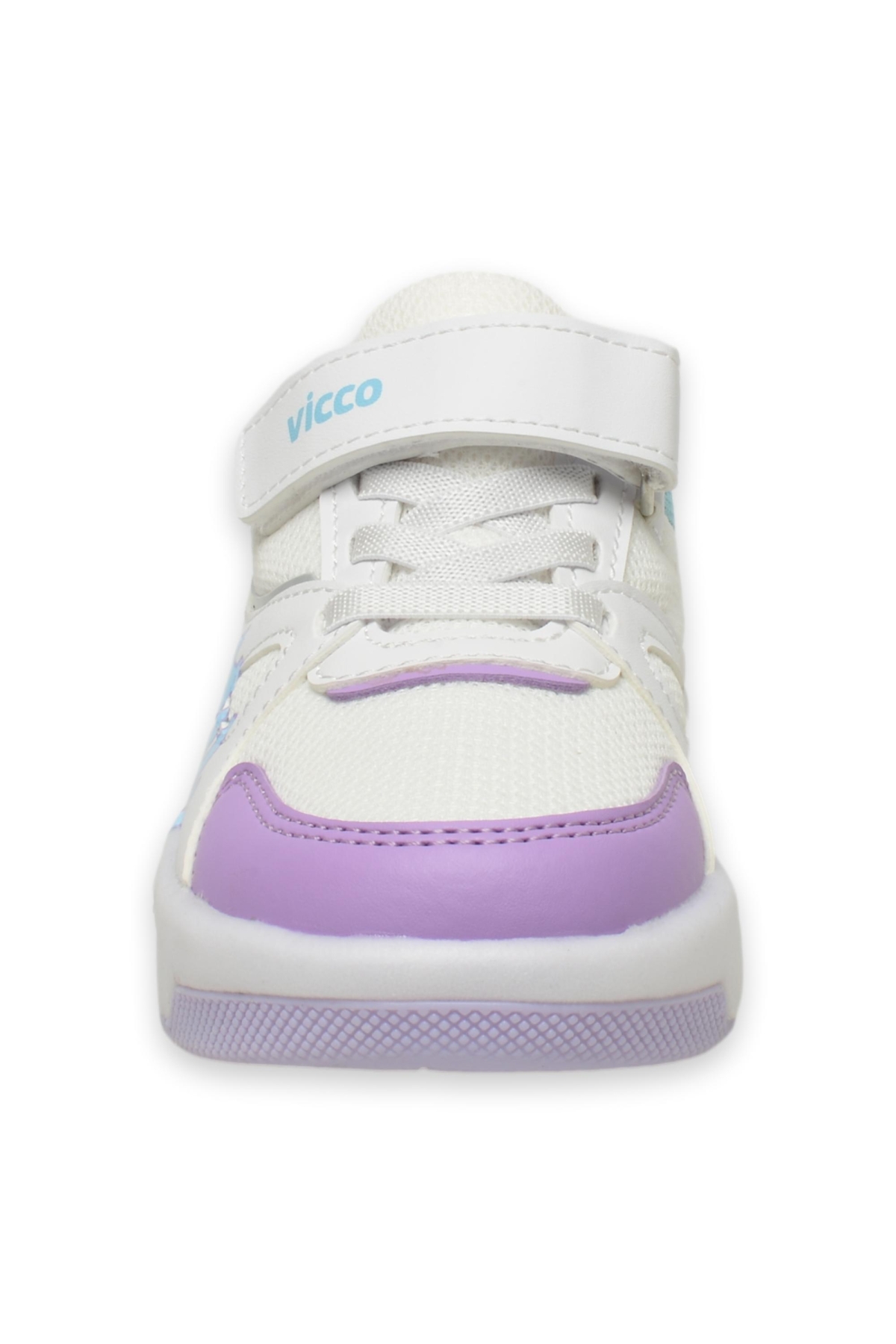 220.B25Y.113 Pretty Patik Işıklı Phylon Beyaz Çocuk Spor Ayakkabı - Görsel 4
