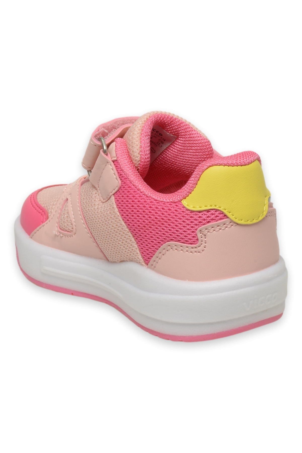 220.B25Y.113 Pretty Patik Işıklı Phylon Pudra Çocuk Spor Ayakkabı - Görsel 5