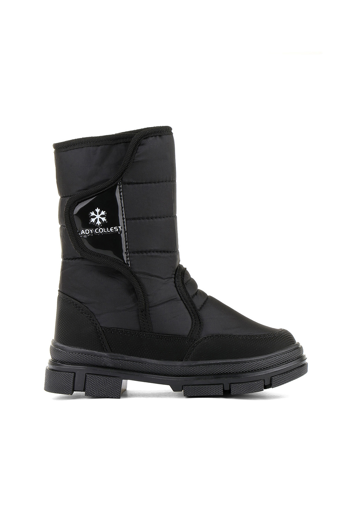 Cold Cırtlı Kürklü Unisex Kar Botu - Görsel 2