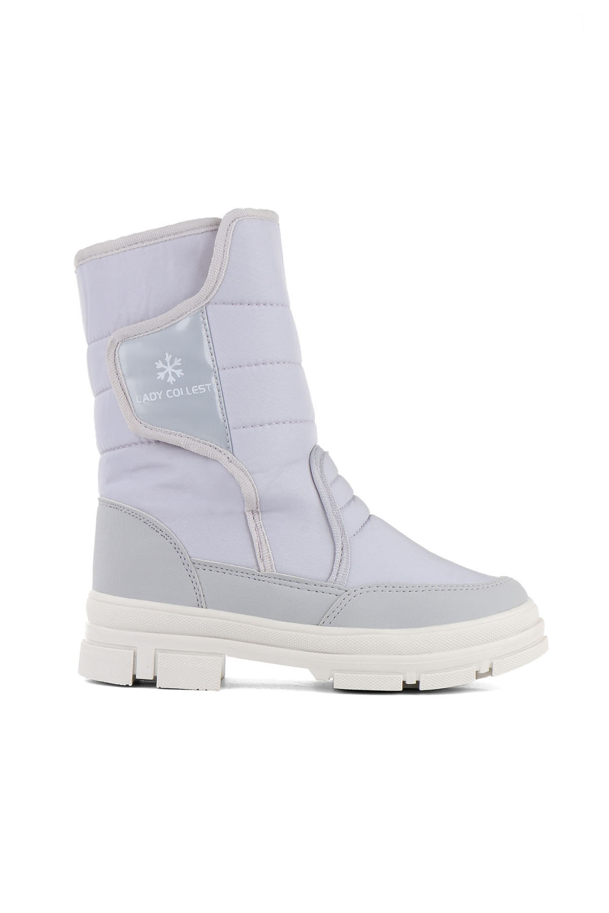 Cold Cırtlı Kürklü Unisex Kar Botu - Görsel 2