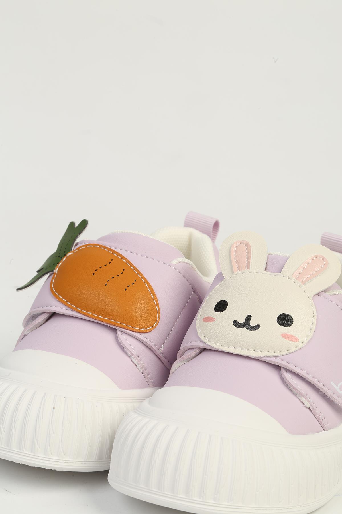 Lila Çocuk Spor Ayakkabı İTHAL BNI-11405 - Görsel 5