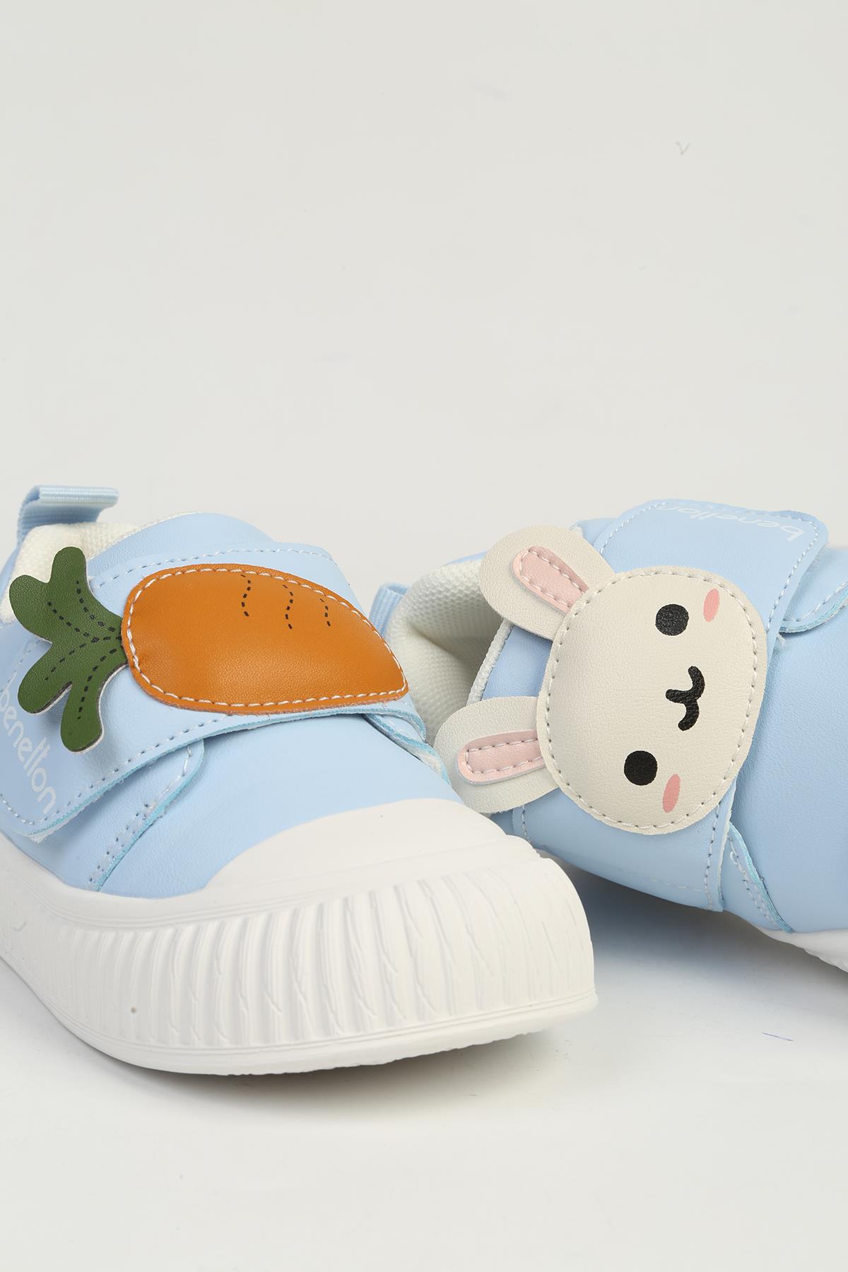 Bebe Mavi Çocuk Spor Ayakkabı İTHAL BNI-11405 - Görsel 4