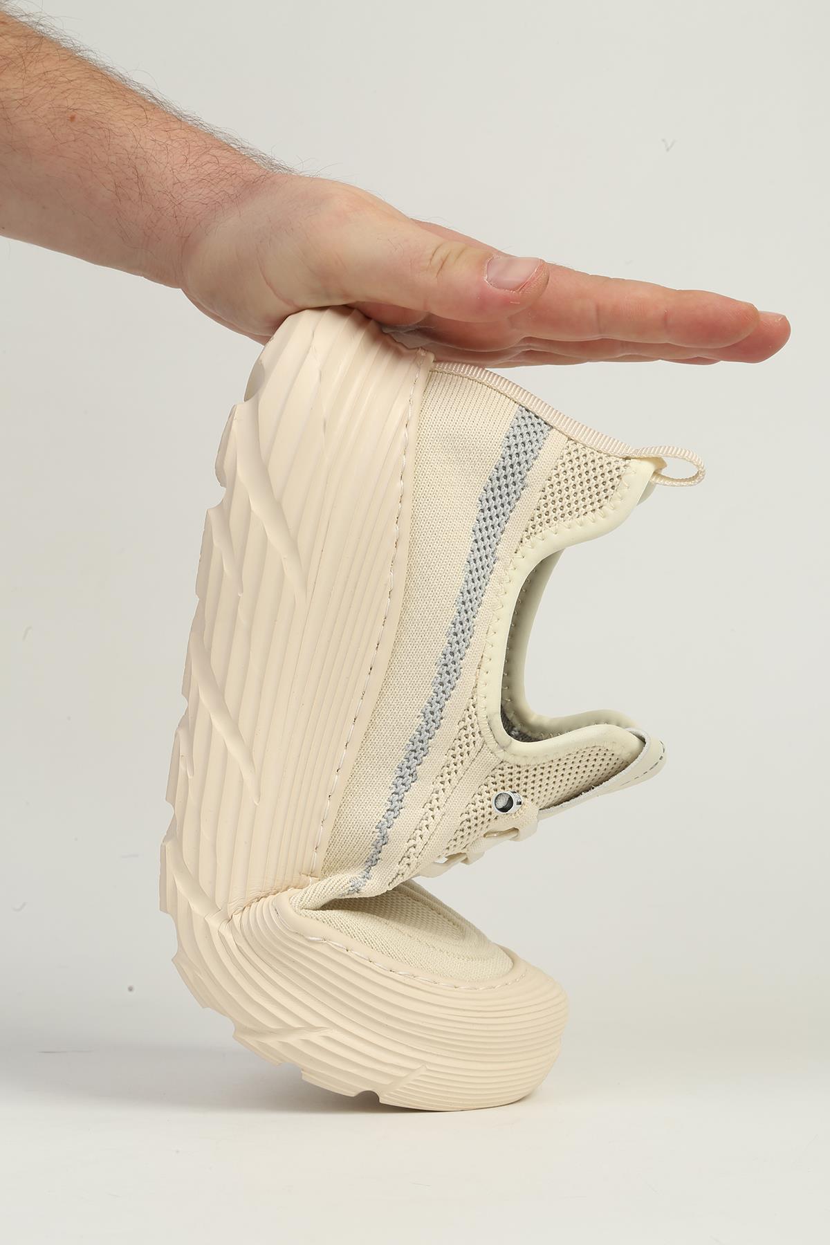 Bej Erkek Spor Ayakkabı İTHAL PCI-11303 - Görsel 3