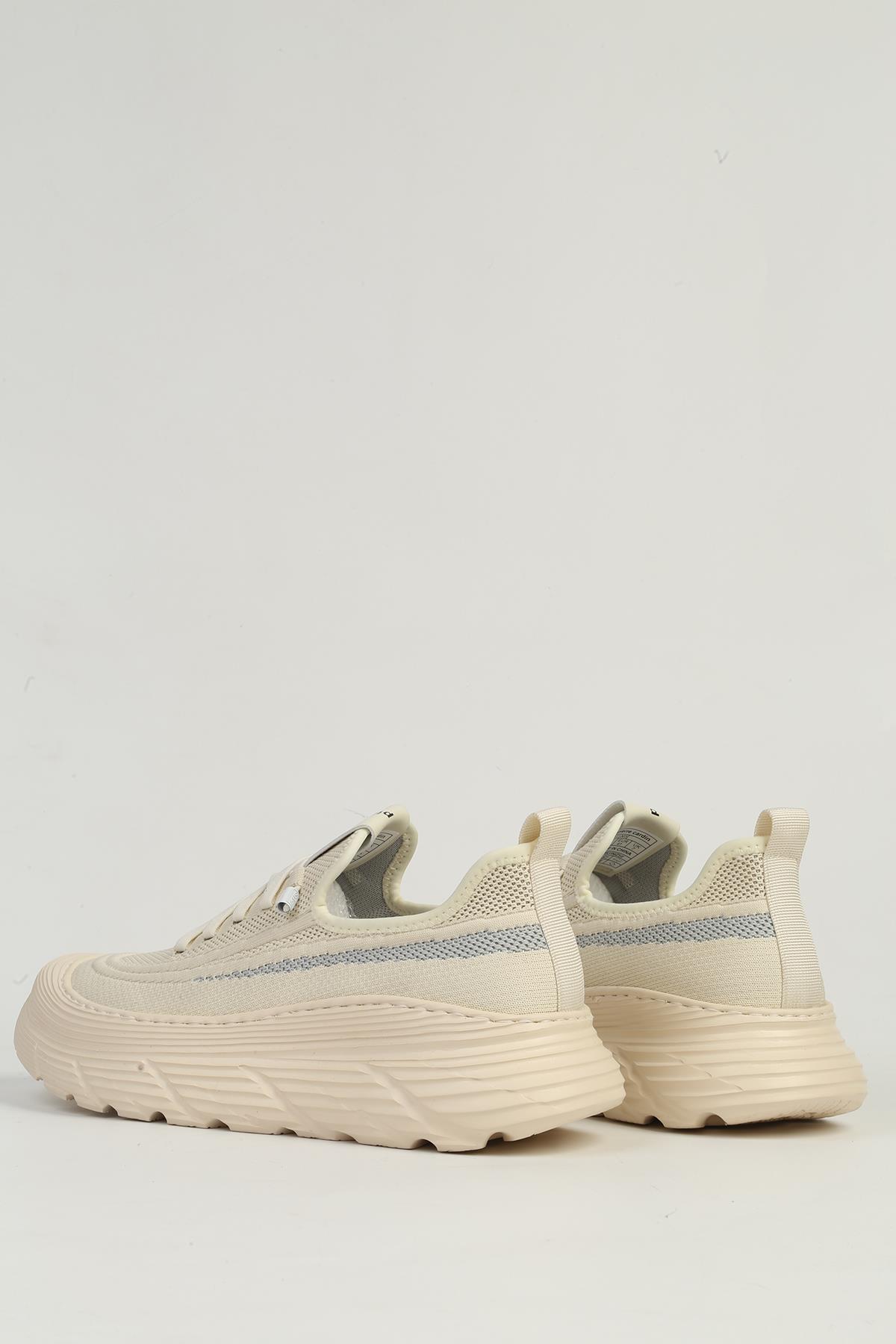 Bej Erkek Spor Ayakkabı İTHAL PCI-11303 - Görsel 6