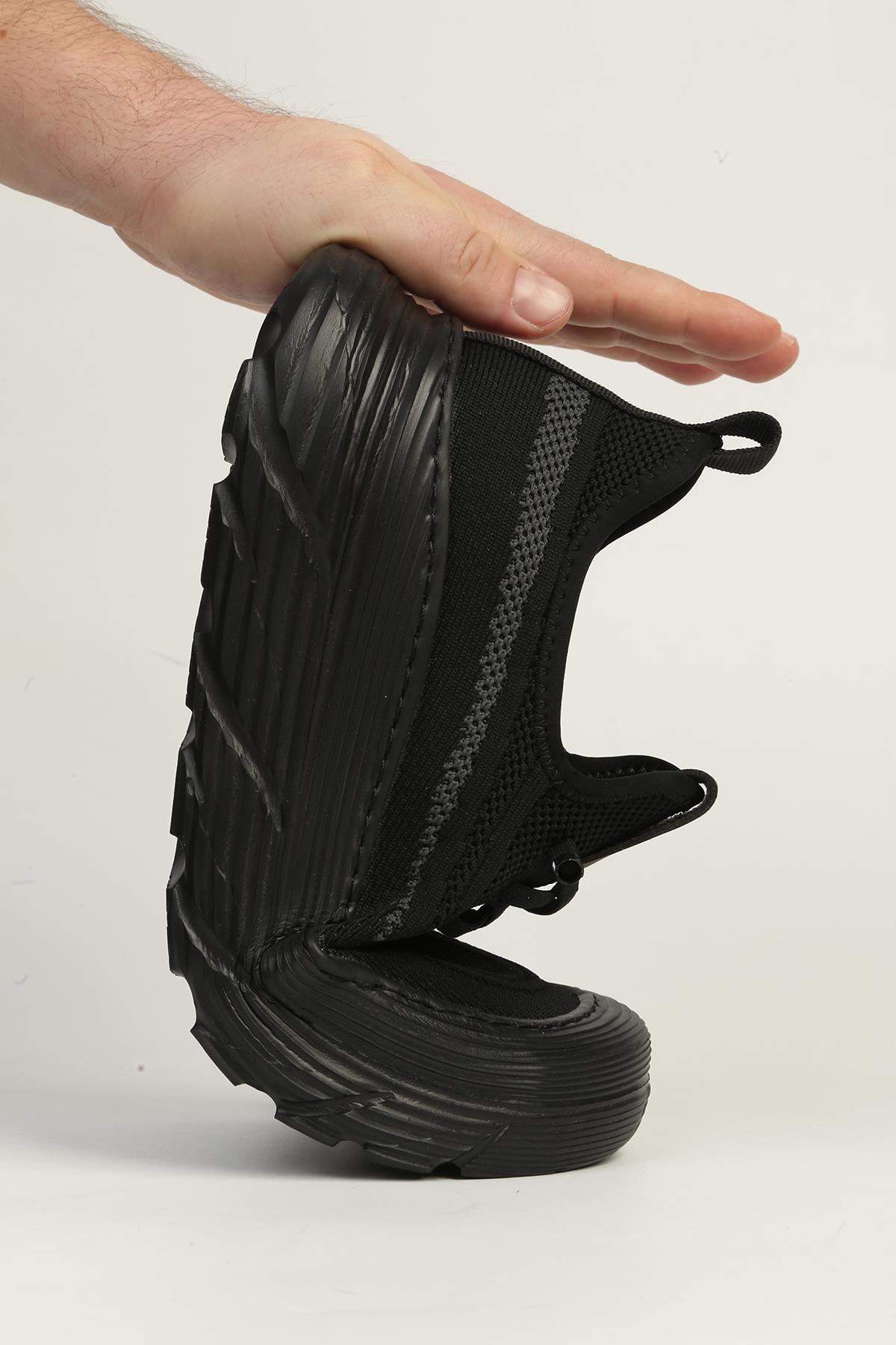 Siyah Erkek Spor Ayakkabı İTHAL PCI-11303 - Görsel 3