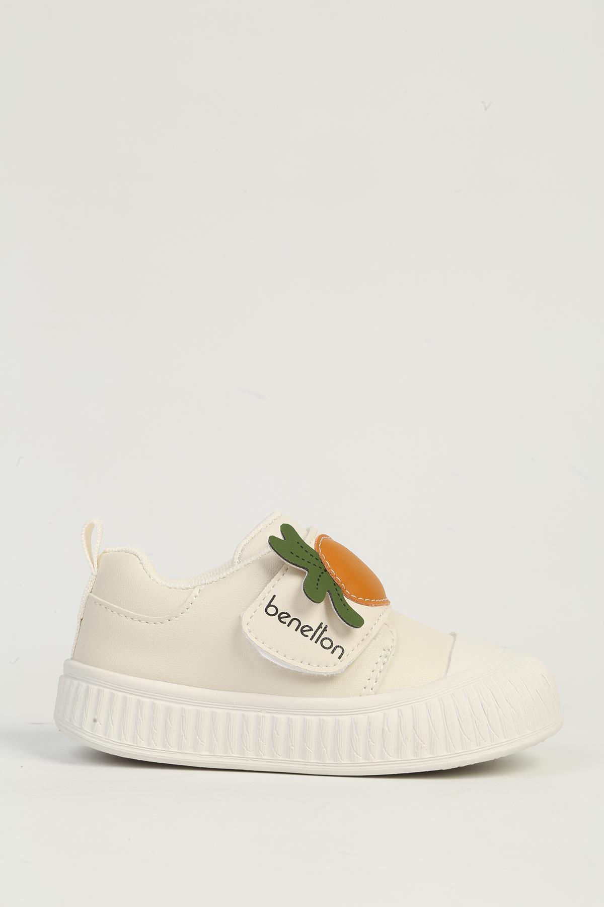 Beyaz Çocuk Spor Ayakkabı İTHAL BNI-11405 - Görsel 3