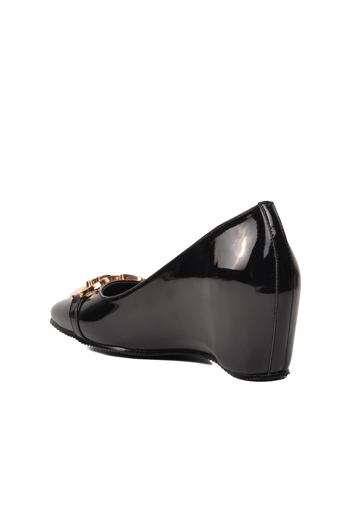 Aspor Siyah Kadın Topuklu Ayakkabı - Görsel 4