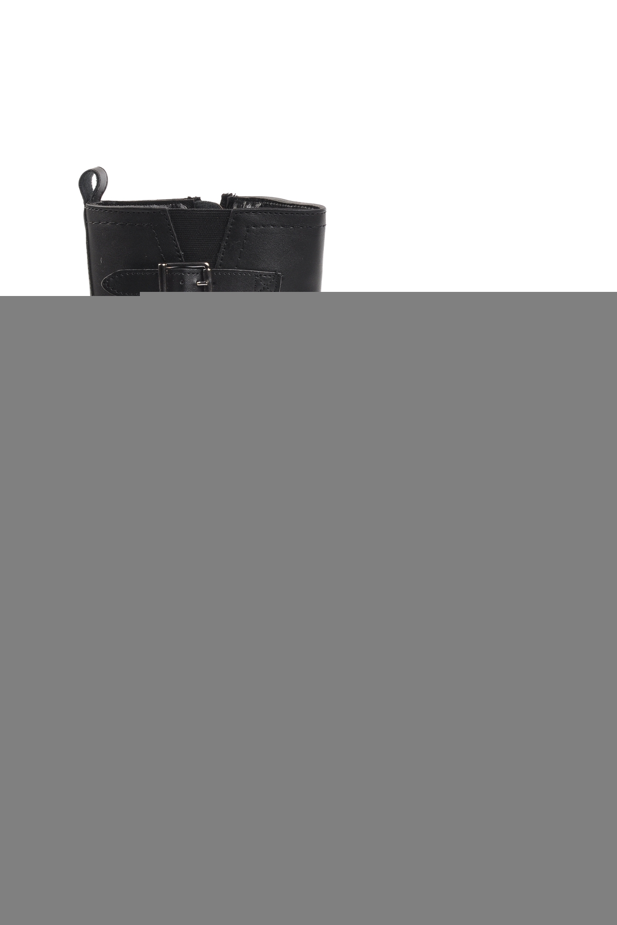 Aspor Siyah Fermuarlı Kadın Biker Bot - Görsel 2