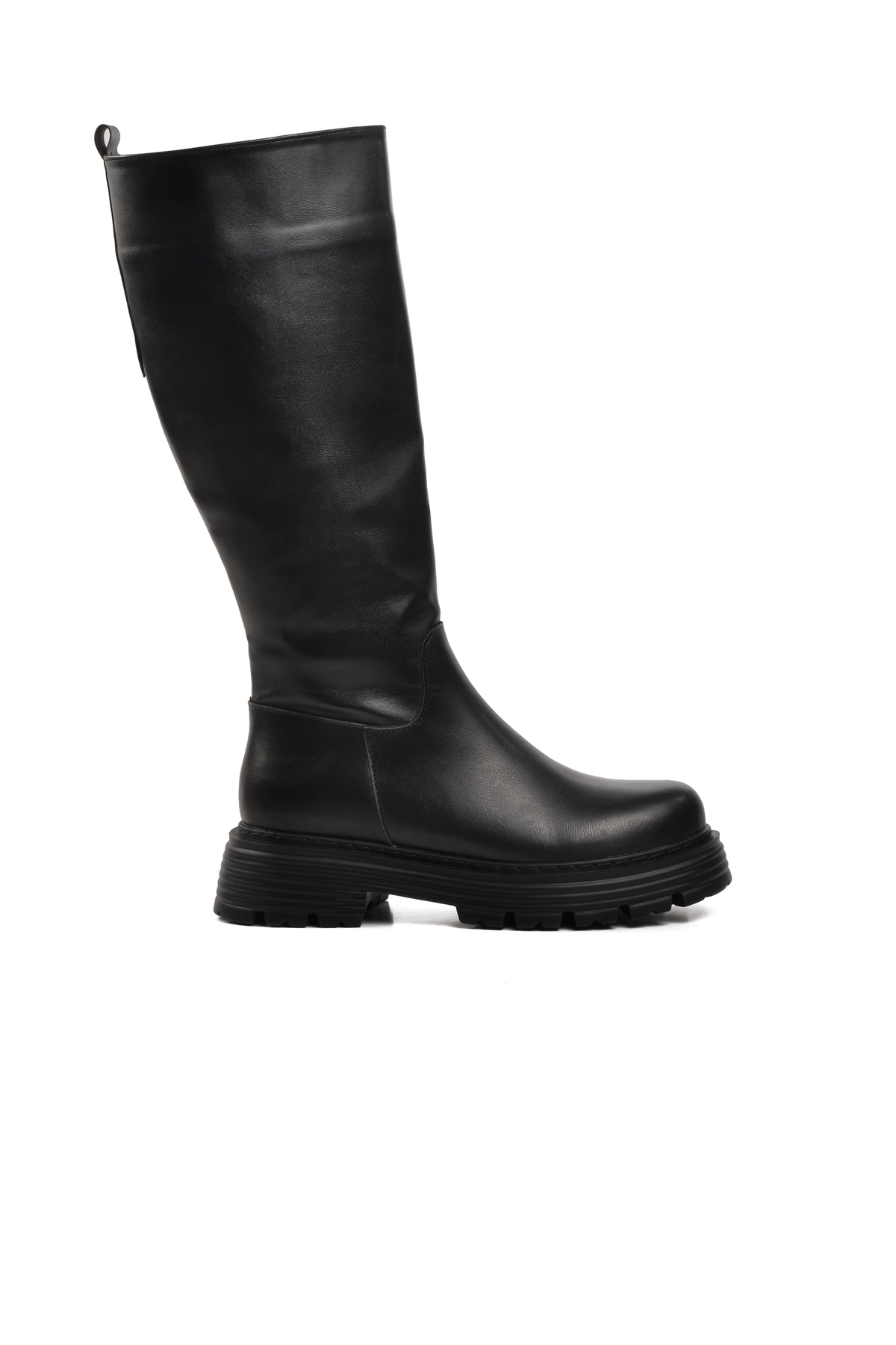 Aspor Siyah Poliüretan Kadın Çizme - Görsel 2