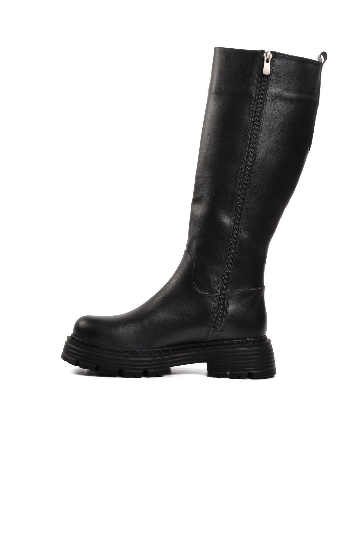 Aspor Siyah Poliüretan Kadın Çizme - Görsel 3