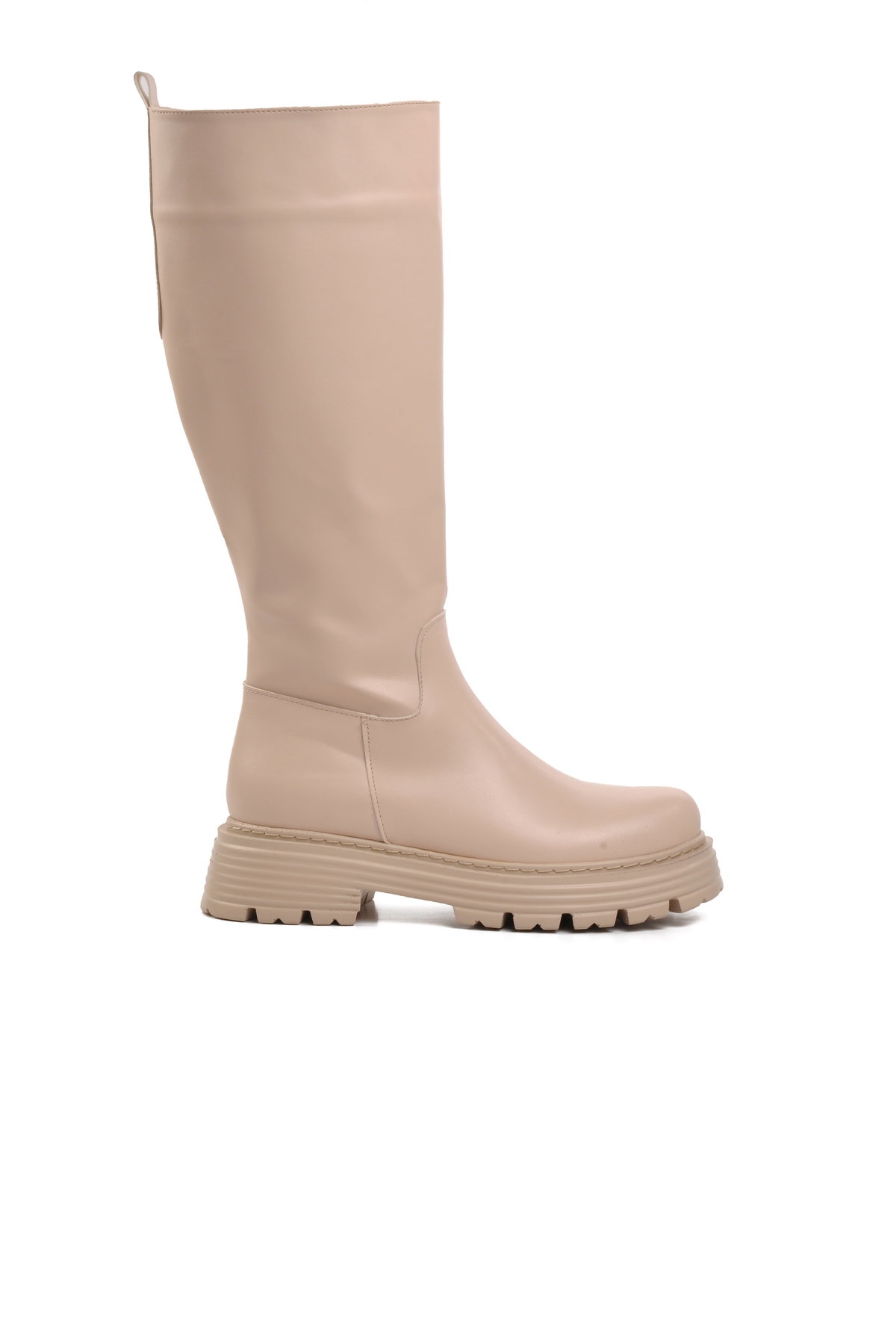 Aspor Bej Poliüretan Kadın Çizme - Görsel 2