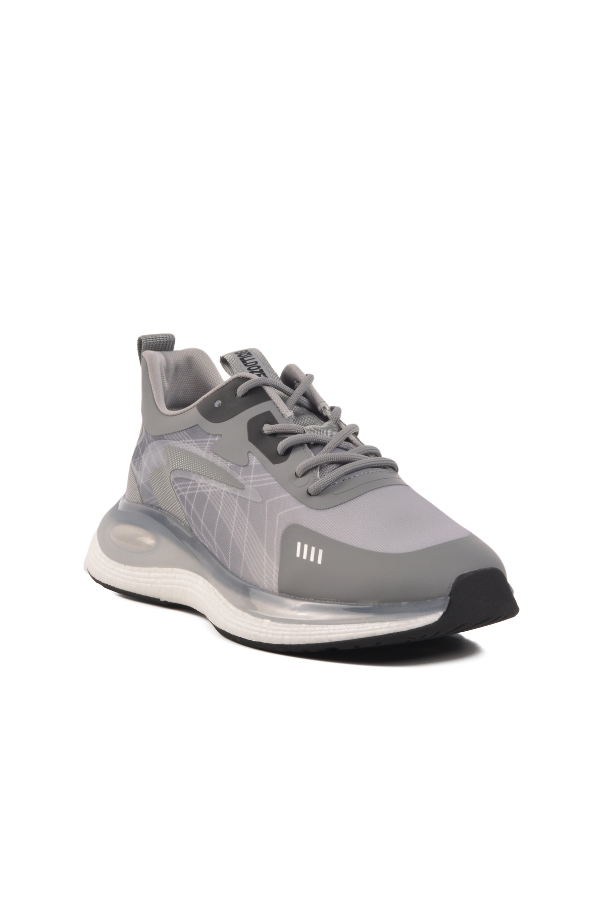 Gri Memory Foam Hafif Esnek Erkek Spor Ayakkabı 250421 M - Görsel 4