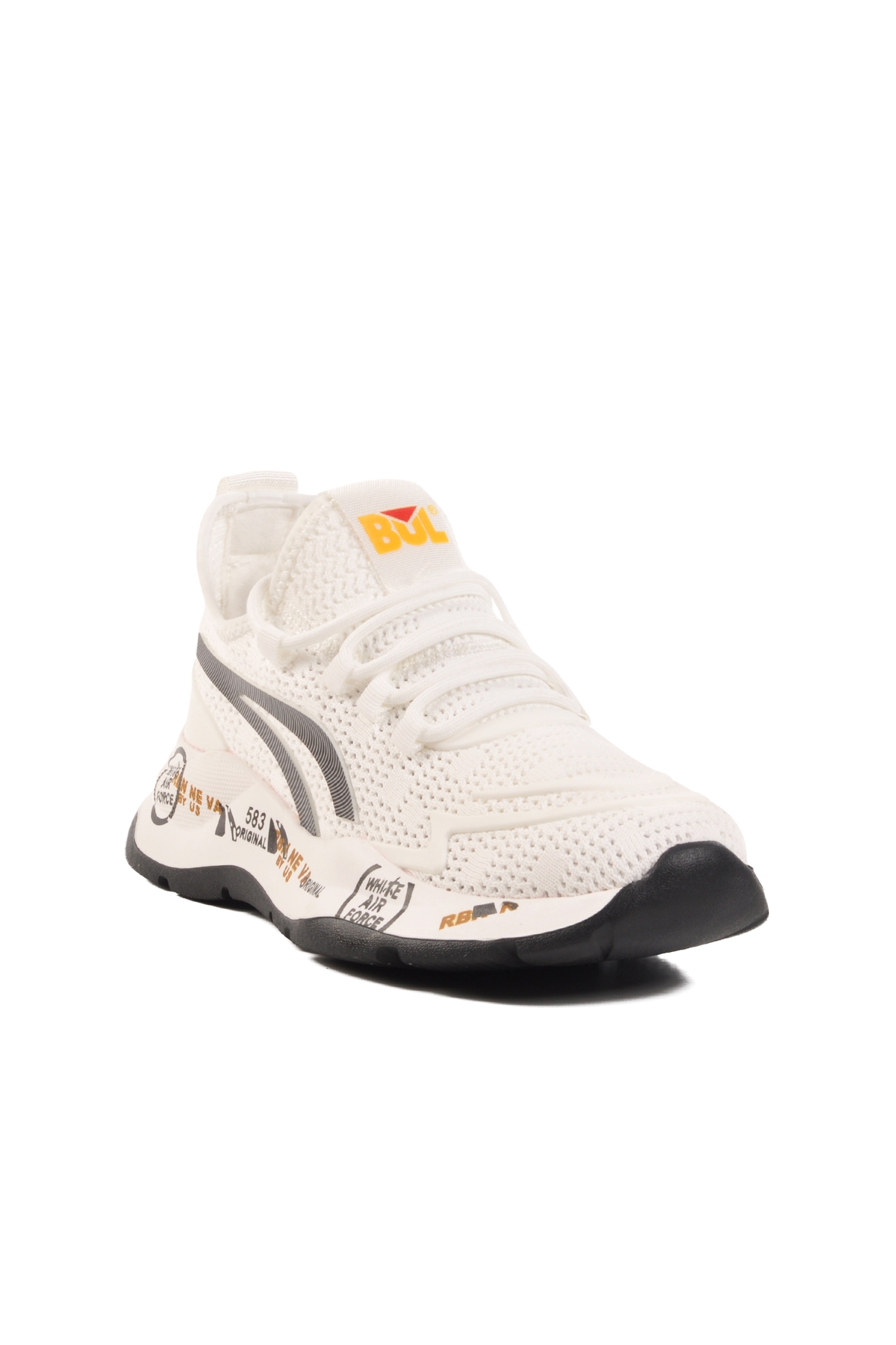 Beyaz Memory Foam Anorak Hafif Erkek Spor Ayakkabı 241432 M - Görsel 4