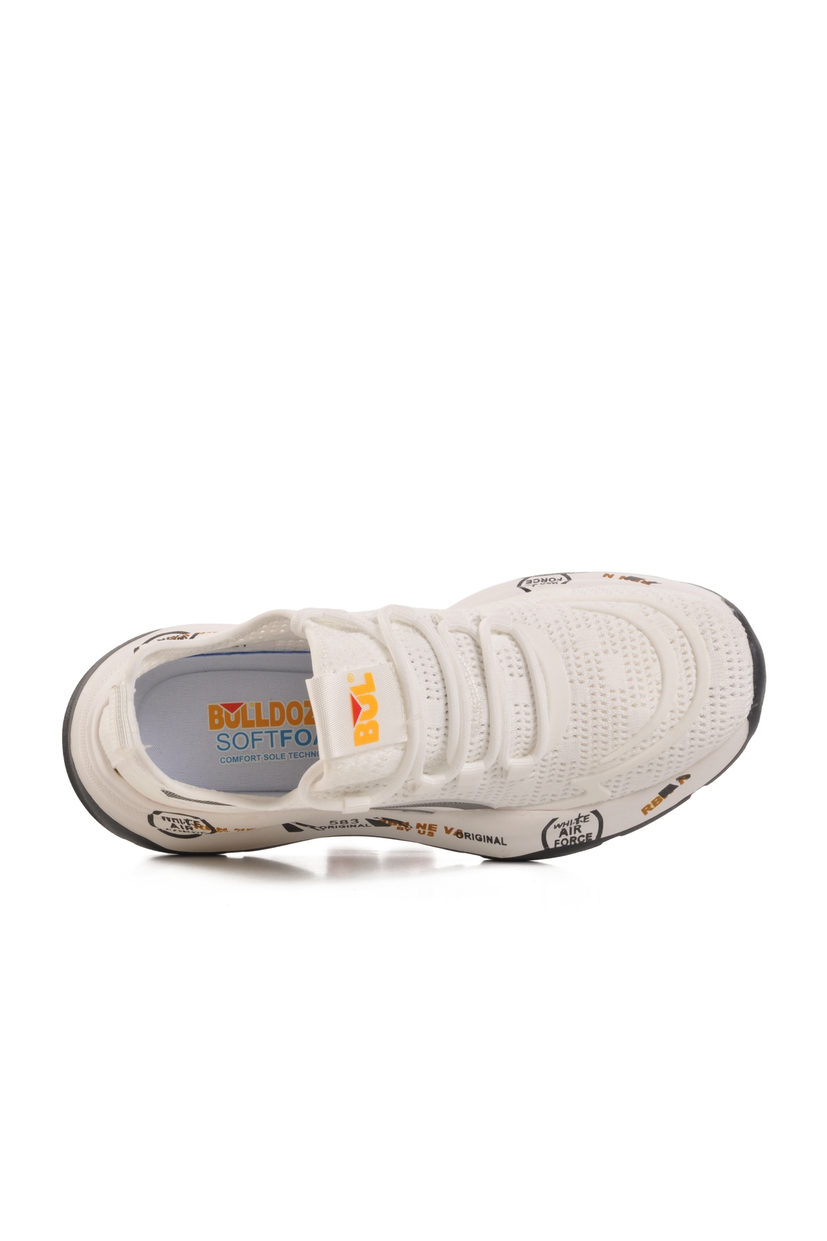 Beyaz Memory Foam Anorak Hafif Erkek Spor Ayakkabı 241432 M - Görsel 5