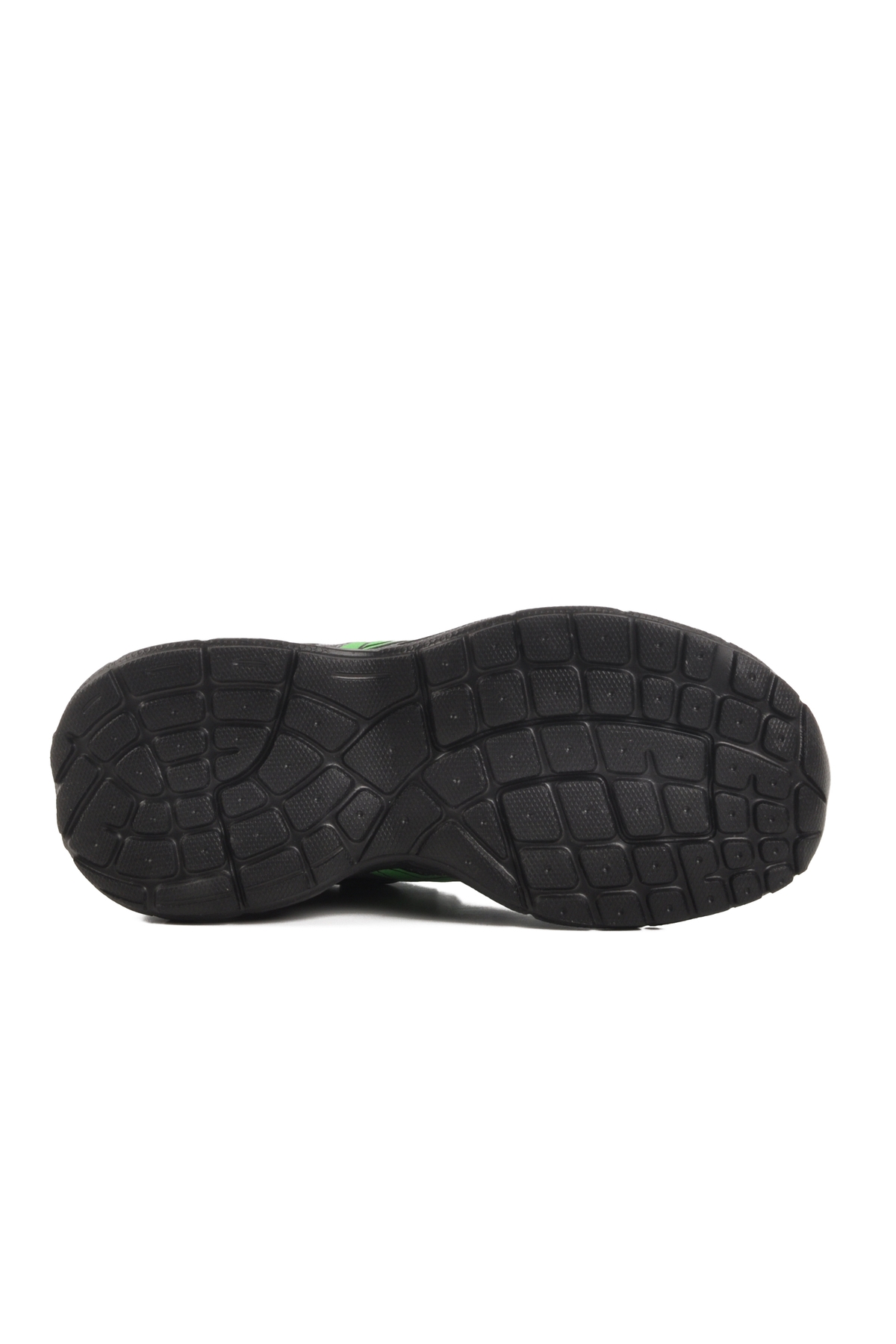 Füme Yeşil Cırtlı Fileli Hafif Unisex Çocuk Spor Ayakkabı Ruffon F - Görsel 6