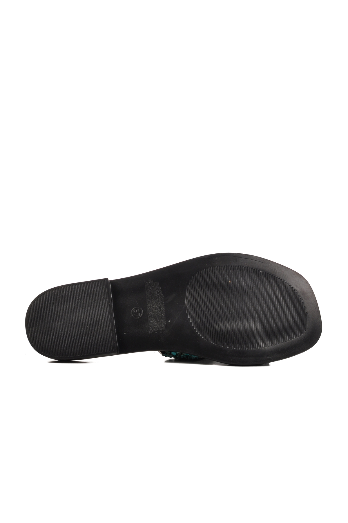 Siyah Taş İşlemeli İnce Taban Hafif Kadın Terlik 246048 Z - Görsel 6