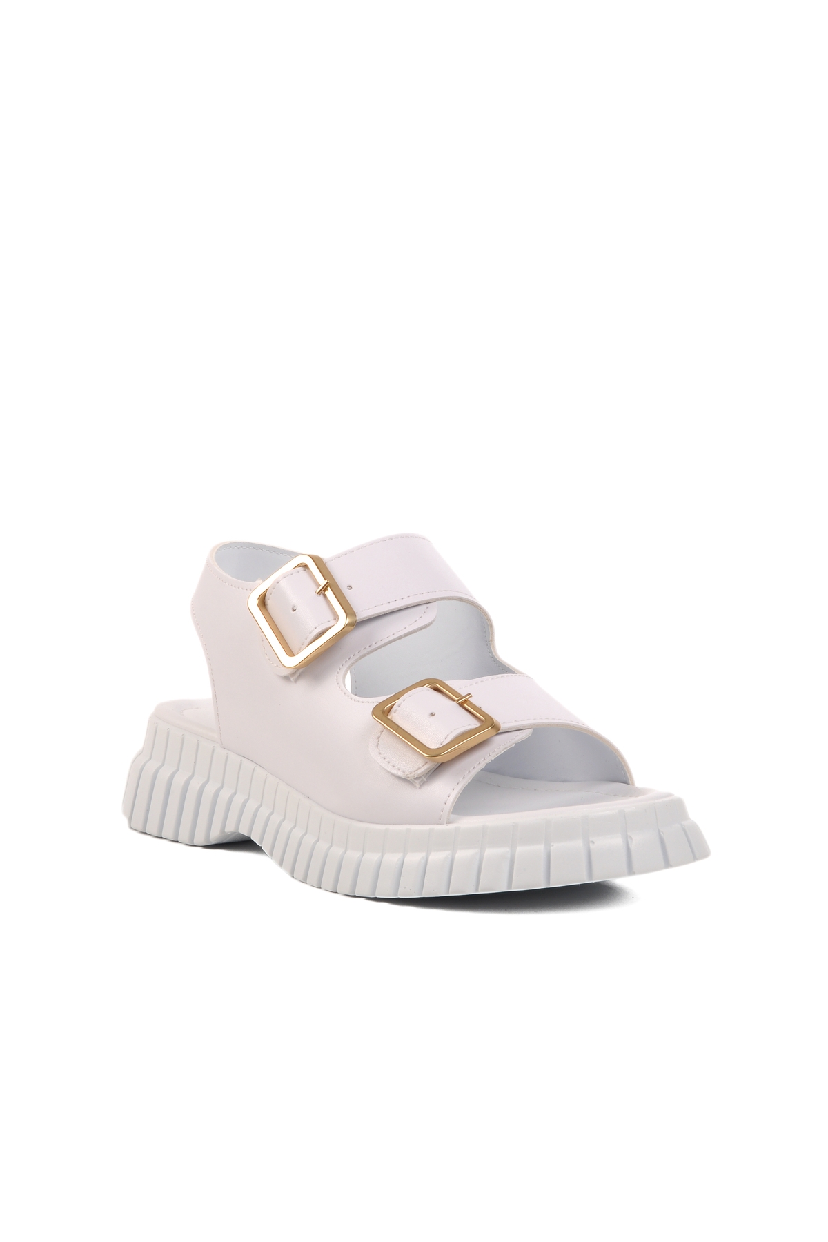 Beyaz Kadın Sandalet 261176 Z - Görsel 4