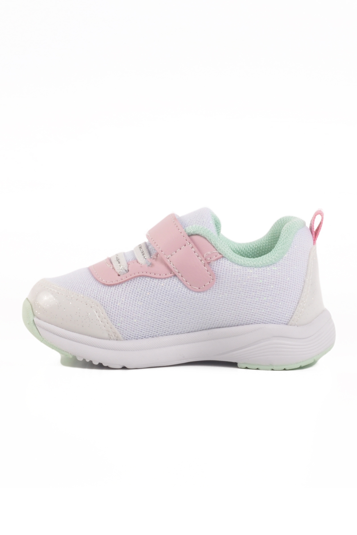 Beyaz Cırtlı Fileli Hafifi Kız Çocuk Spor Ayakkabı 1932 İ - Görsel 3