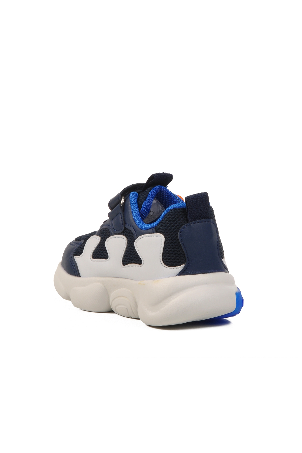 Lacivert Cırtlı Fileli Hafif Erkek Çocuk Spor Ayakkabı 1914 B - Görsel 5