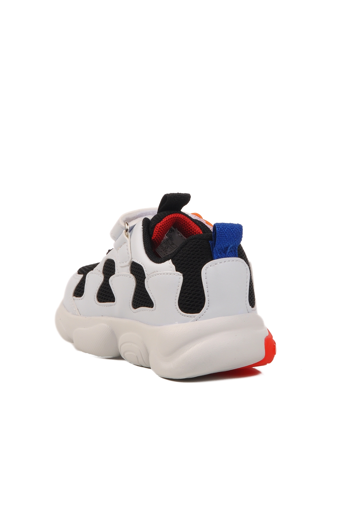 Siyah Cırtlı Fileli Hafif Erkek Çocuk Spor Ayakkabı 1914 B - Görsel 5