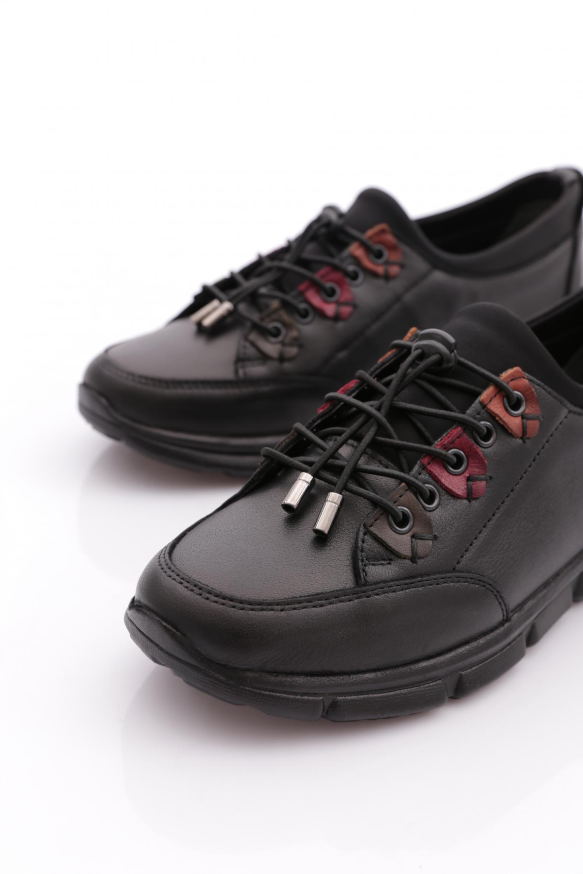 Dgn Dgn Siyah 660 Kadin Comfort Ayakkabi Casual Ayakkabı | Flo Siyah - 5. görsel