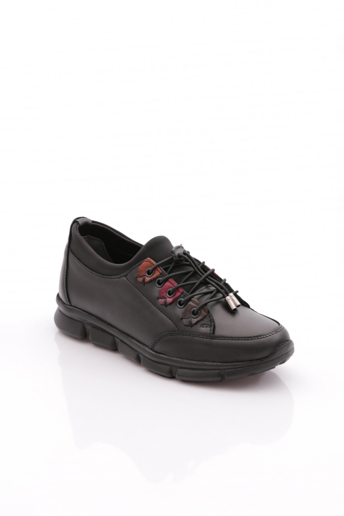 Dgn Dgn Siyah 660 Kadin Comfort Ayakkabi Casual Ayakkabı | Flo Siyah - 6. görsel