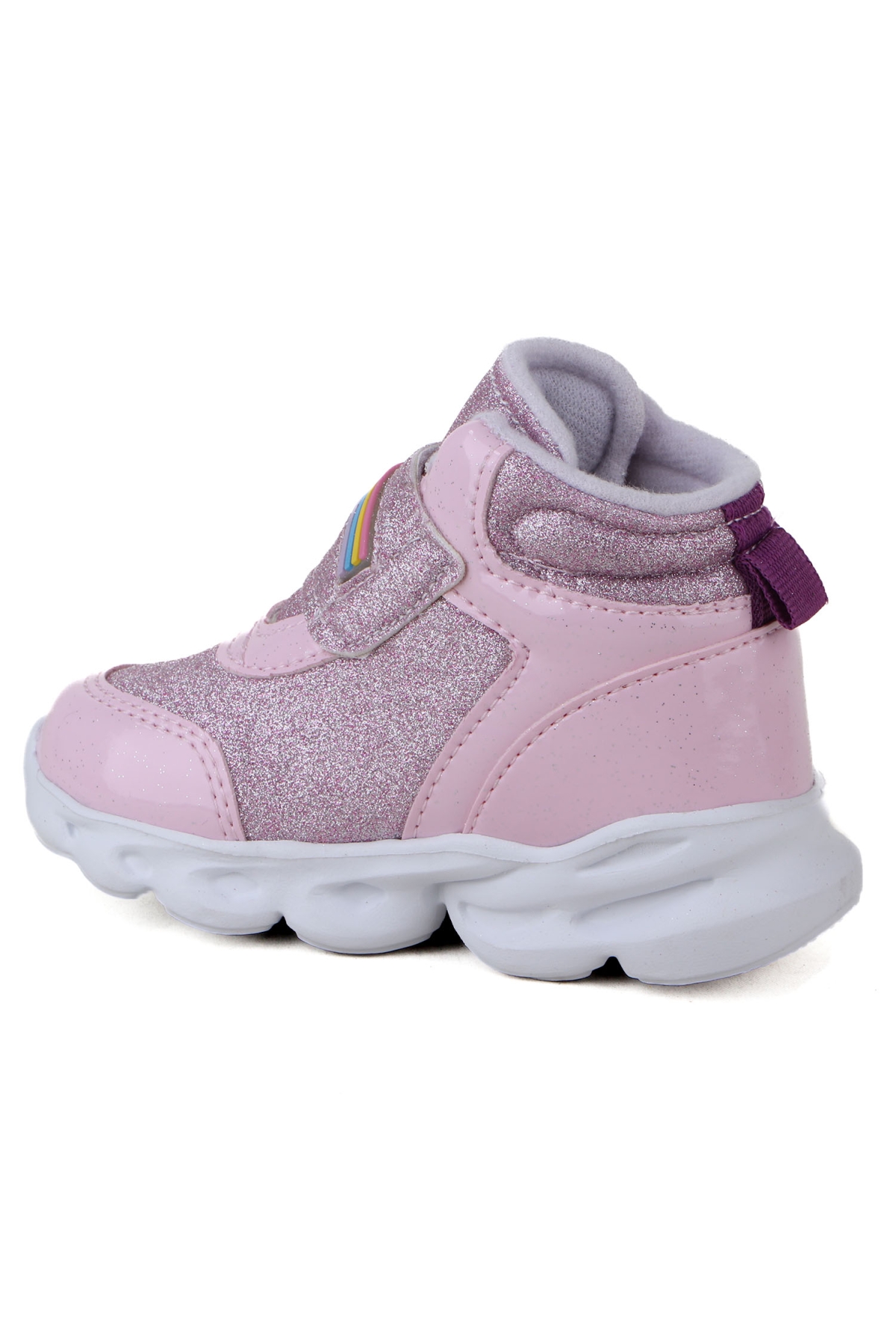 Rainbow Rahat Taban Cırtlı Işıklı Kız Çocuk Botu - Görsel 5