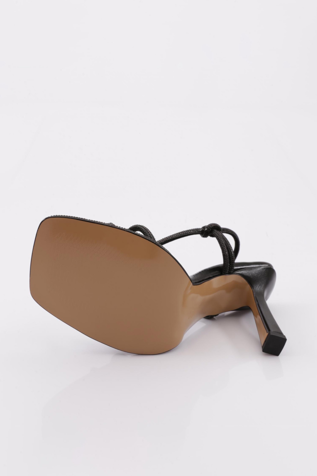 2033 Kadin Teş İp Detayli Topuklu Ayakkabi - Görsel 6
